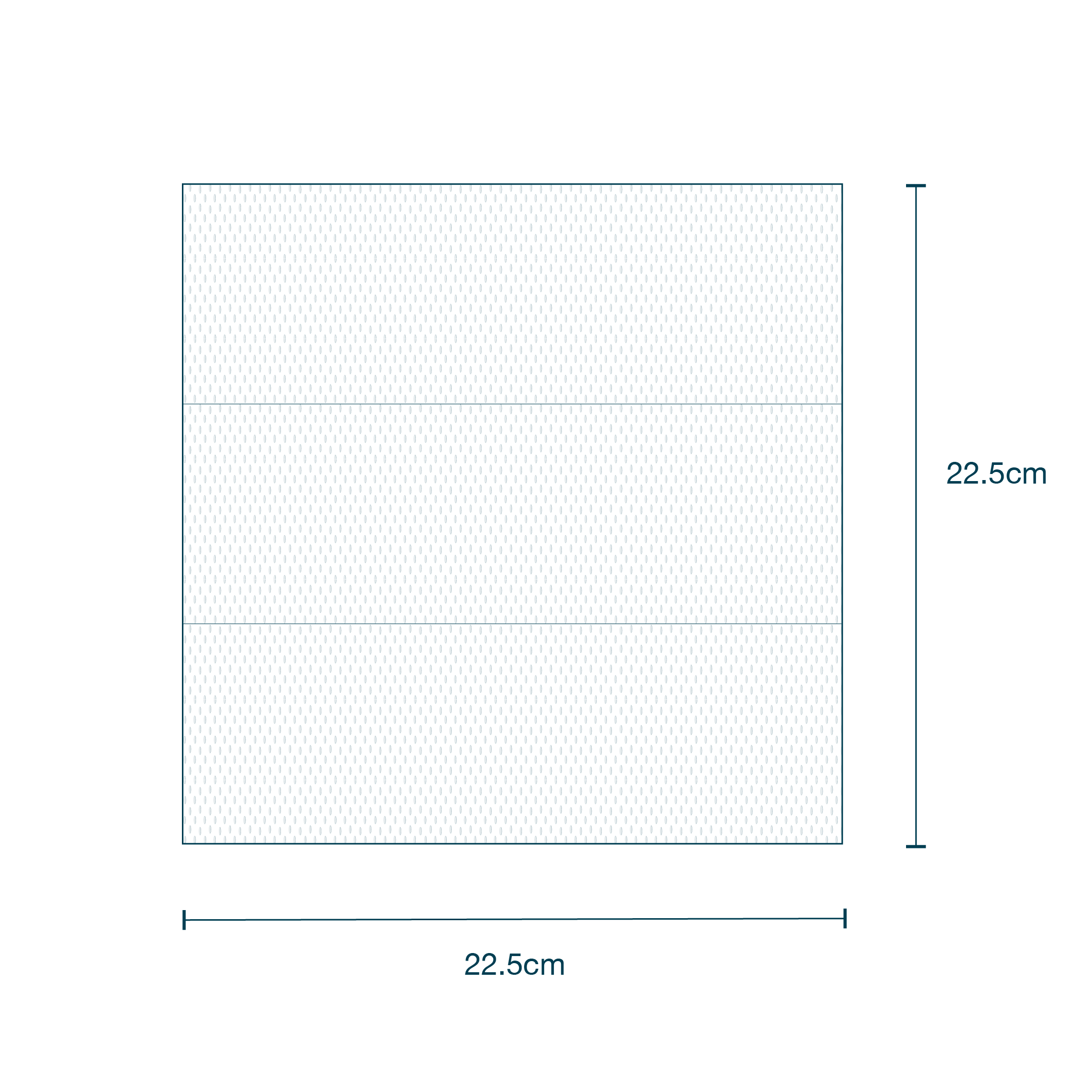 Paper Towel Lint Free 1ply Tri Fold (22.5 x 22.5cm) diagram