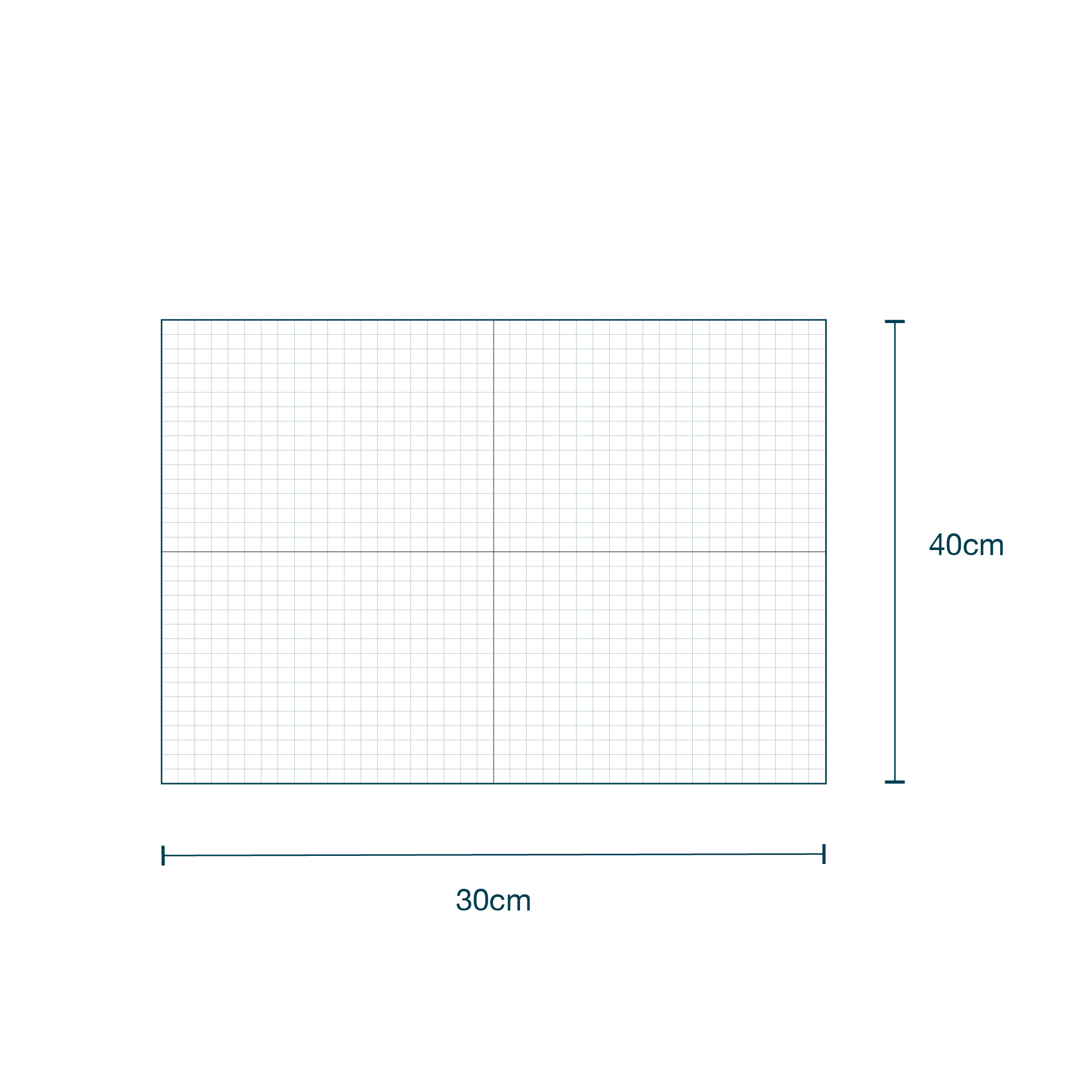 Hand Towel (40 x 40cm) diagram