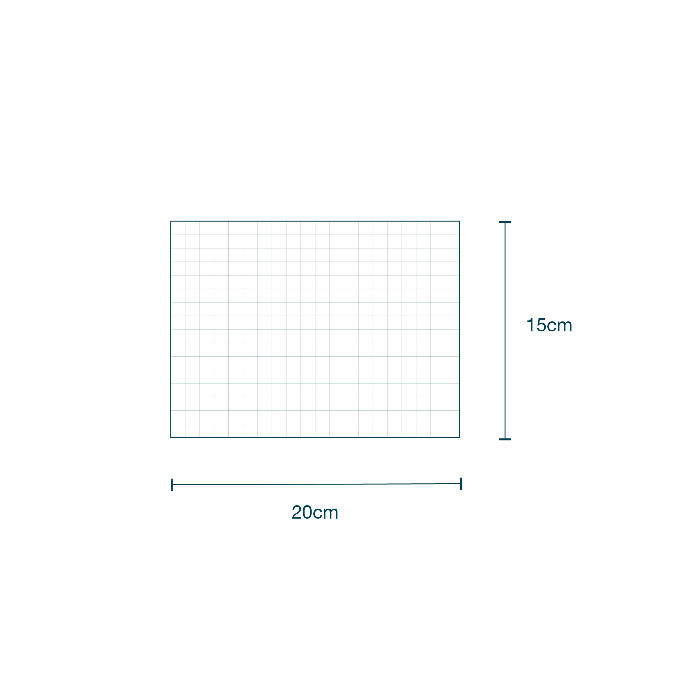 Hand Towel (40 x 40cm) diagram