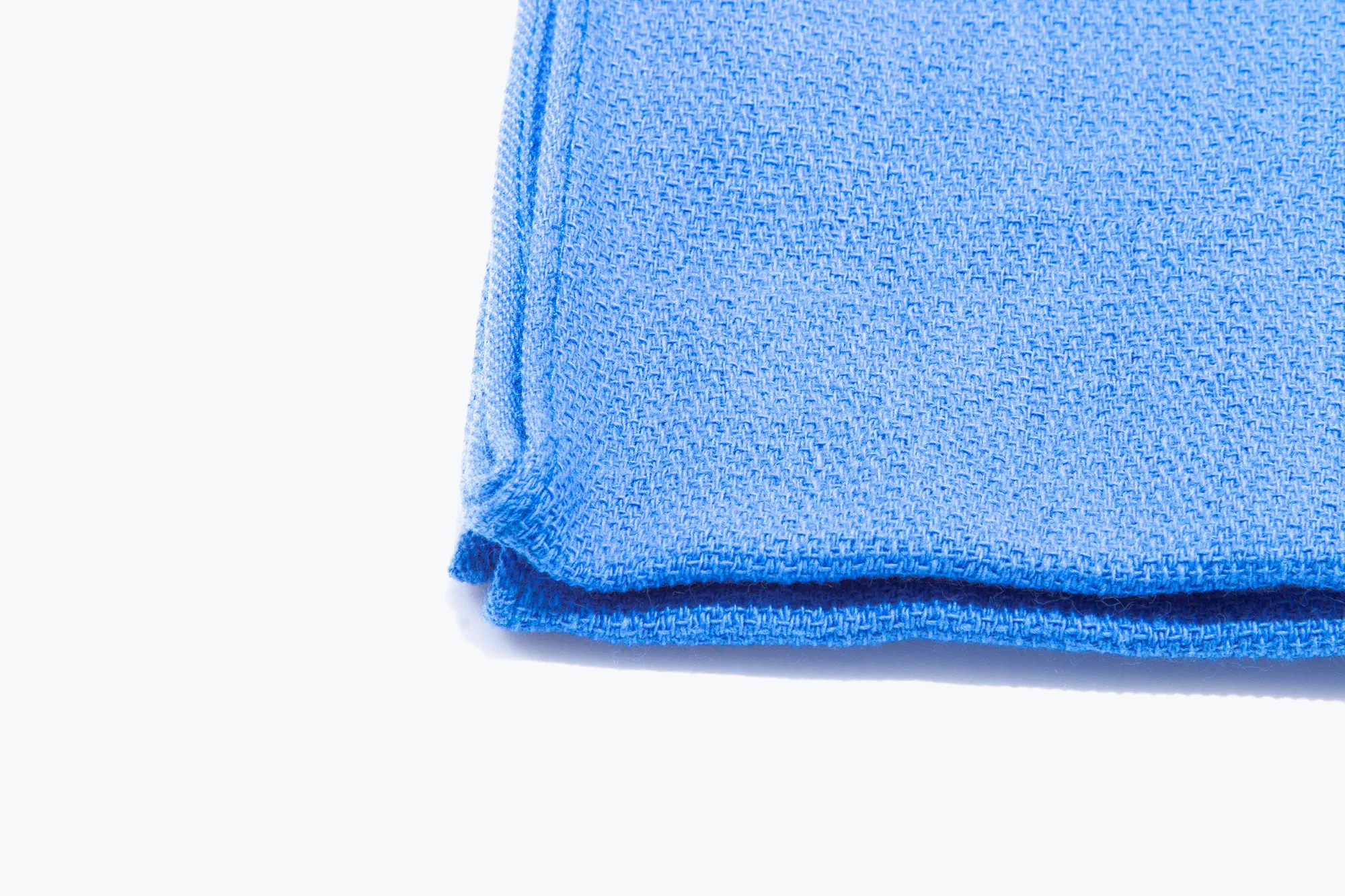 Blue Cotton Huck Towel (65 x 40cm)