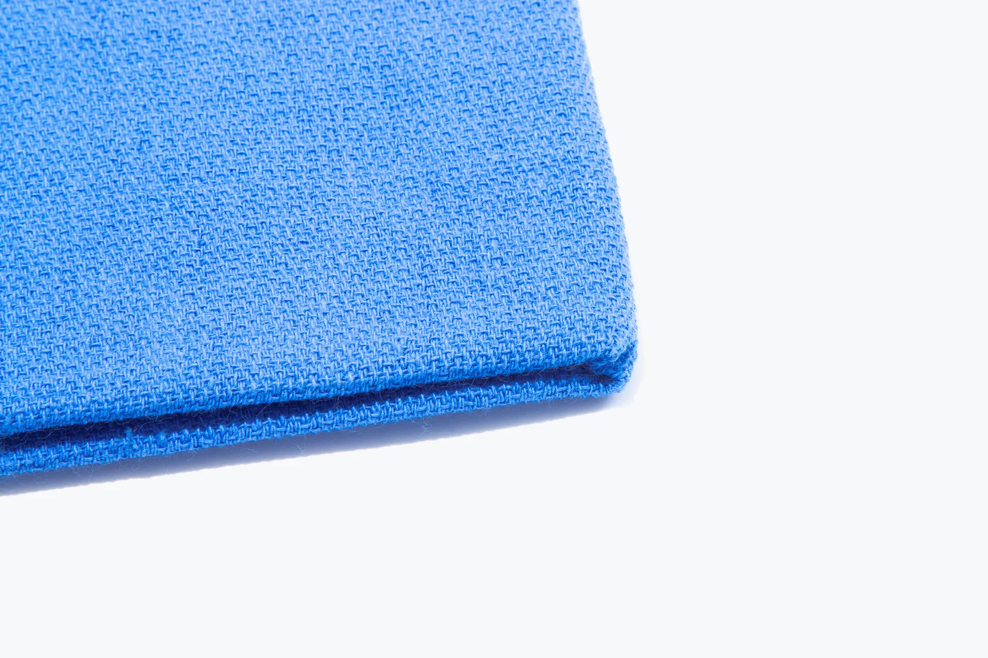 Blue Cotton Huck Towel (65 x 40cm)