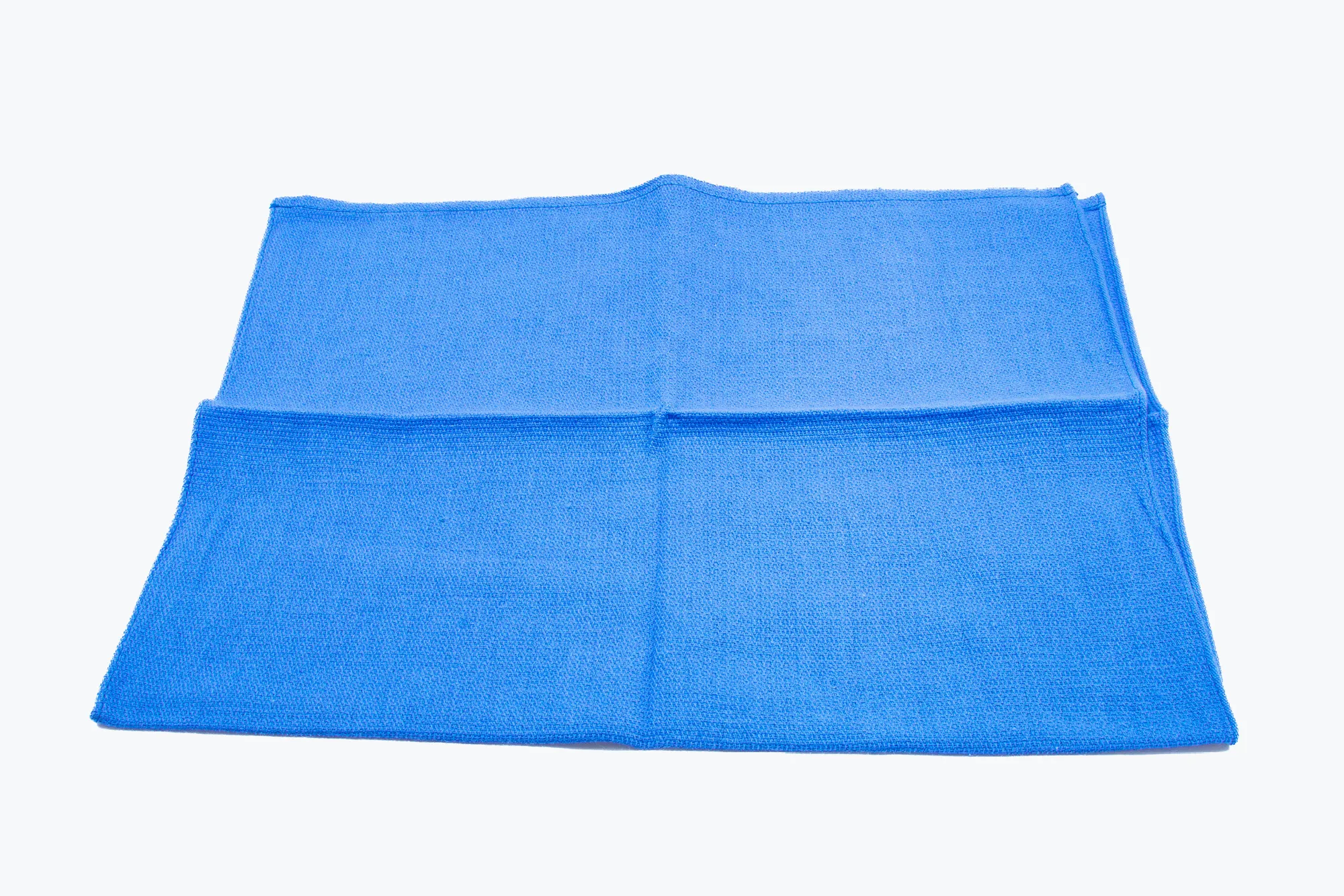Blue Cotton Huck Towel (65 x 40cm)