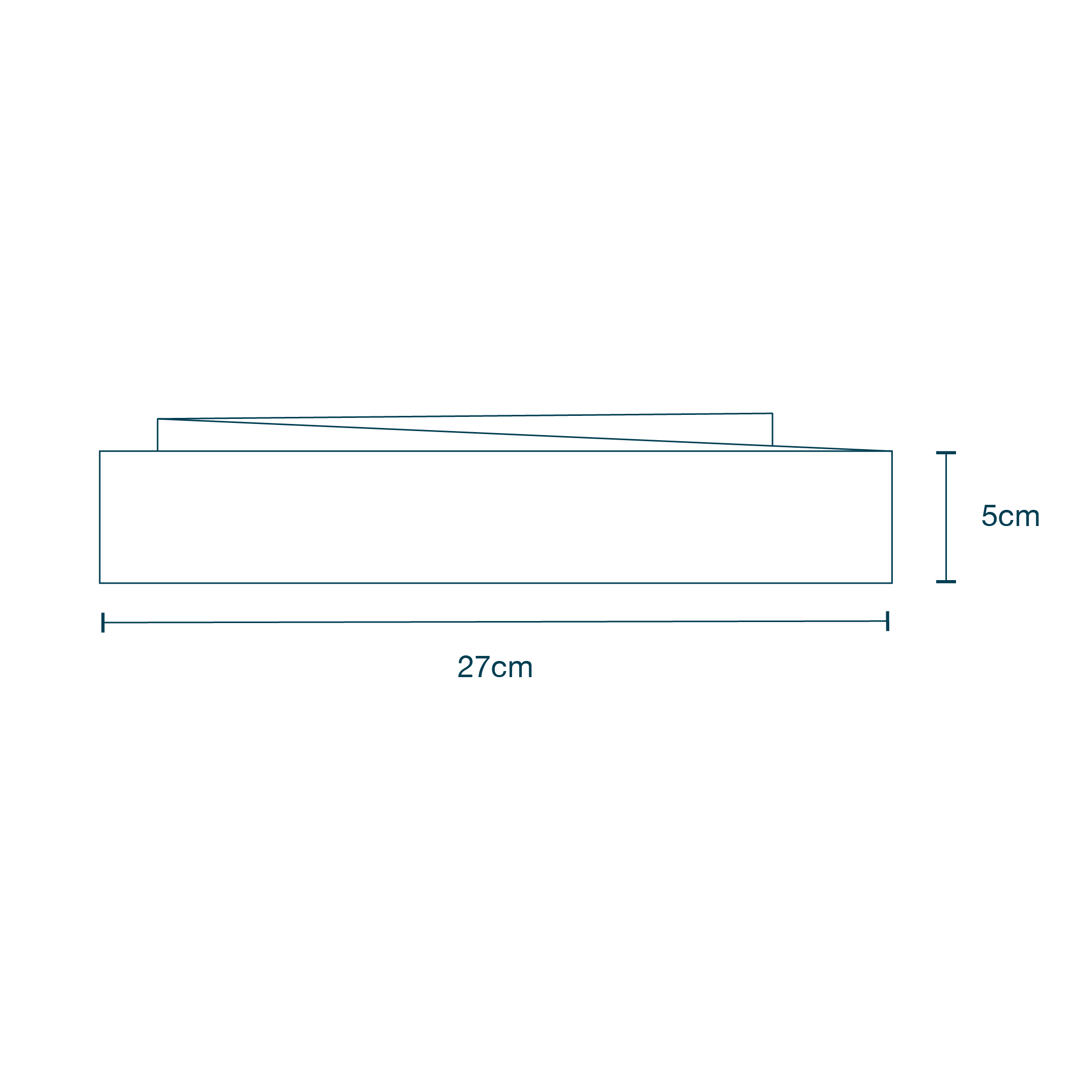 Adhesive Film White (5 x 80cm) diagram