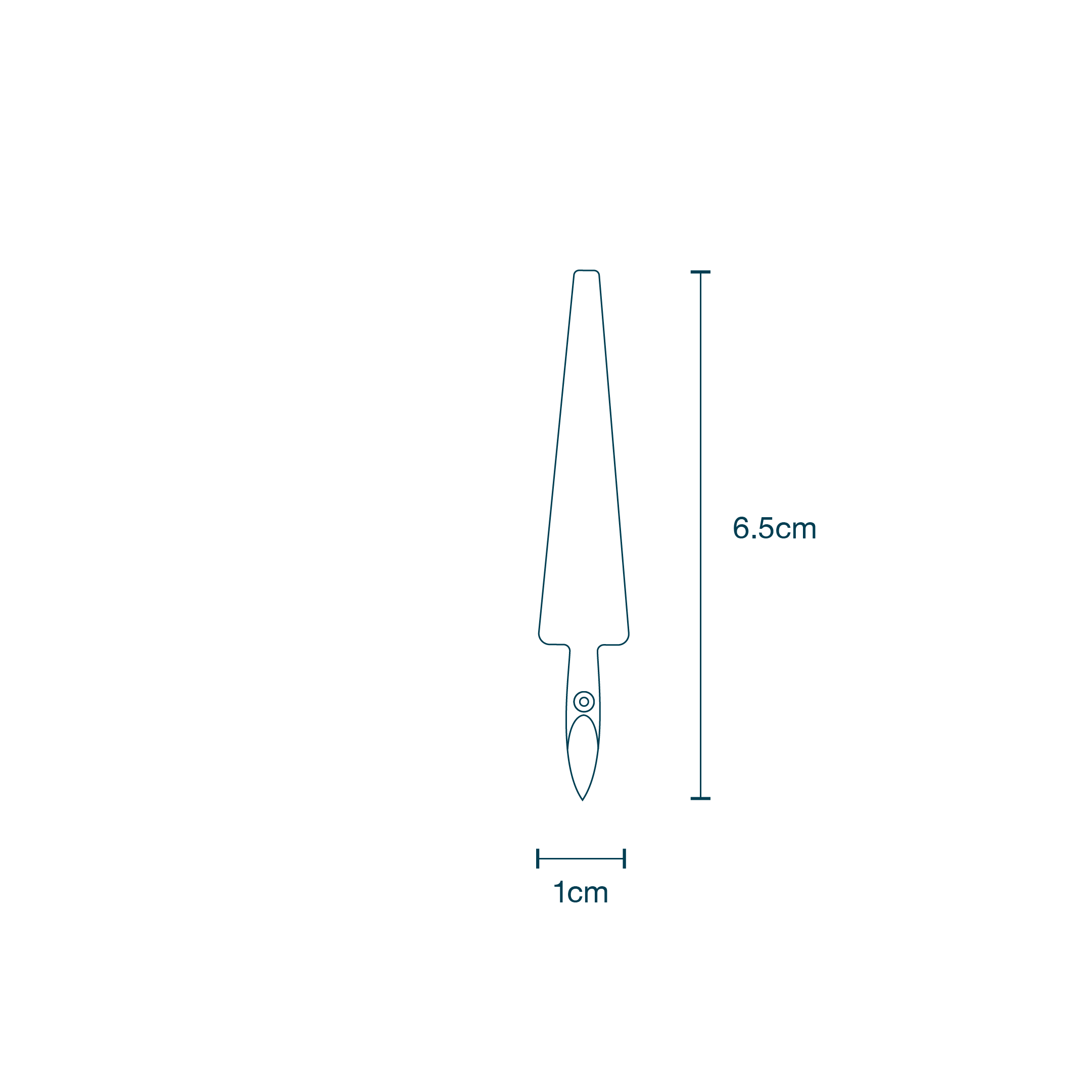 Scrub Brush - 4% Chlorhexidine diagram