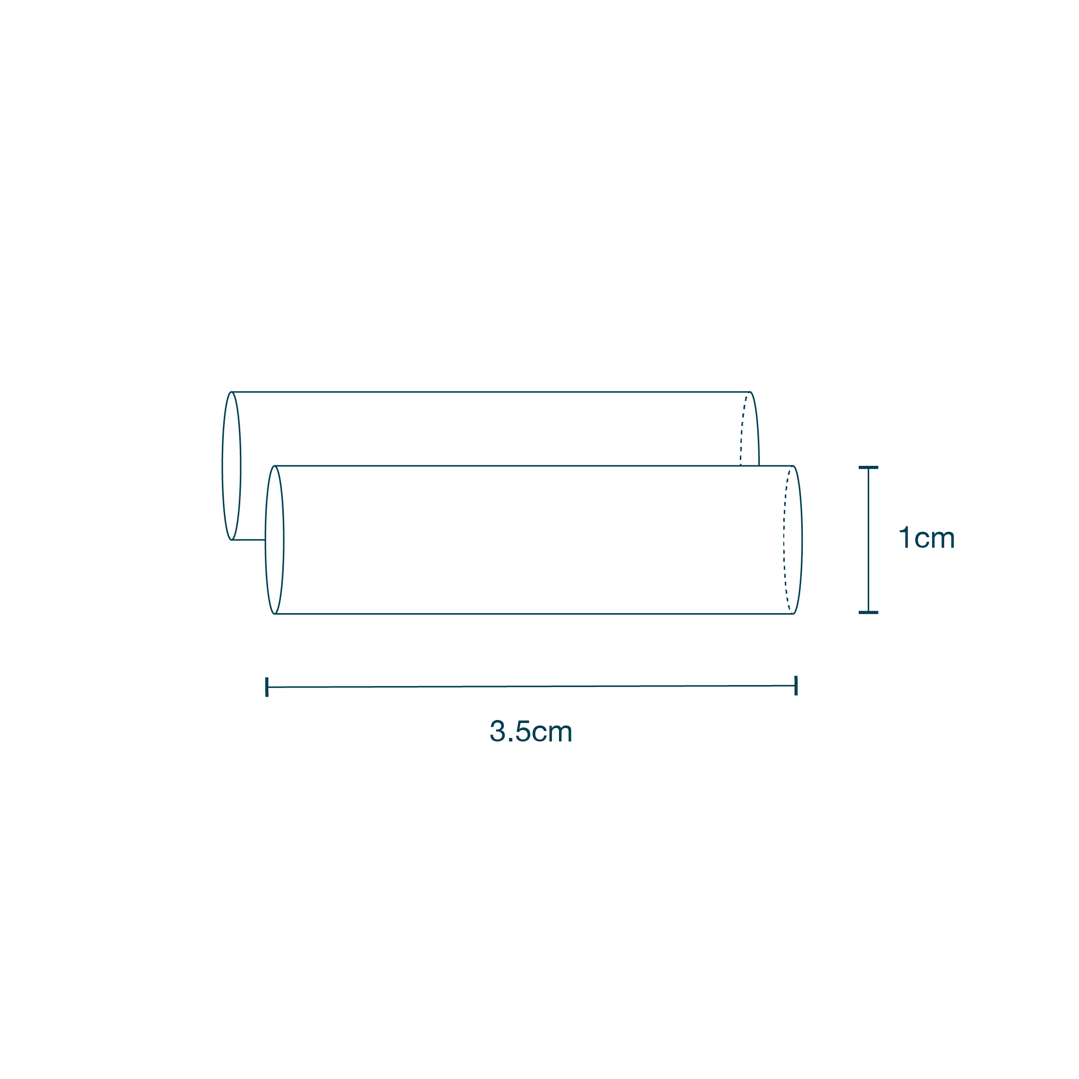 Cotton Roll No.2 (Pair) diagram