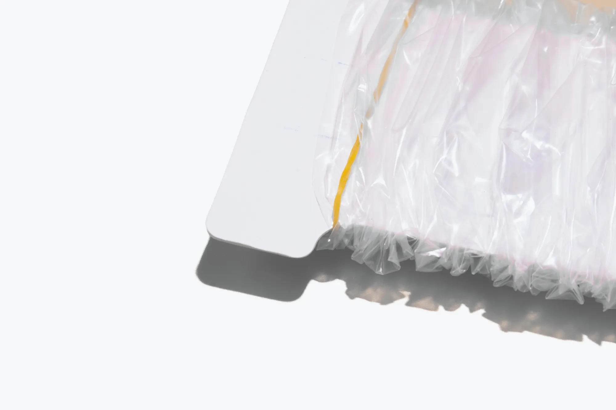 Drill Sleeve Elasticised Clear on Card (120cm)