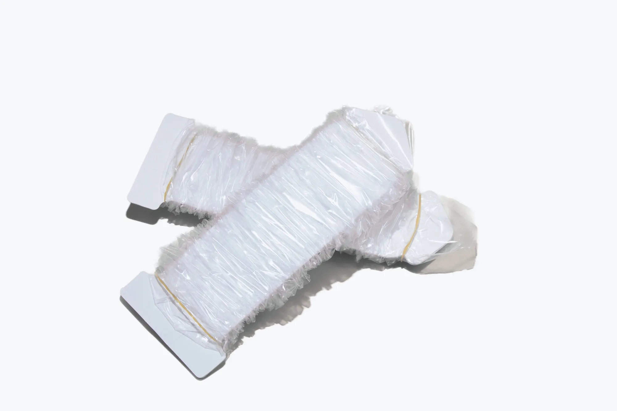 Drill Sleeve Elasticised Clear on Card (120cm)