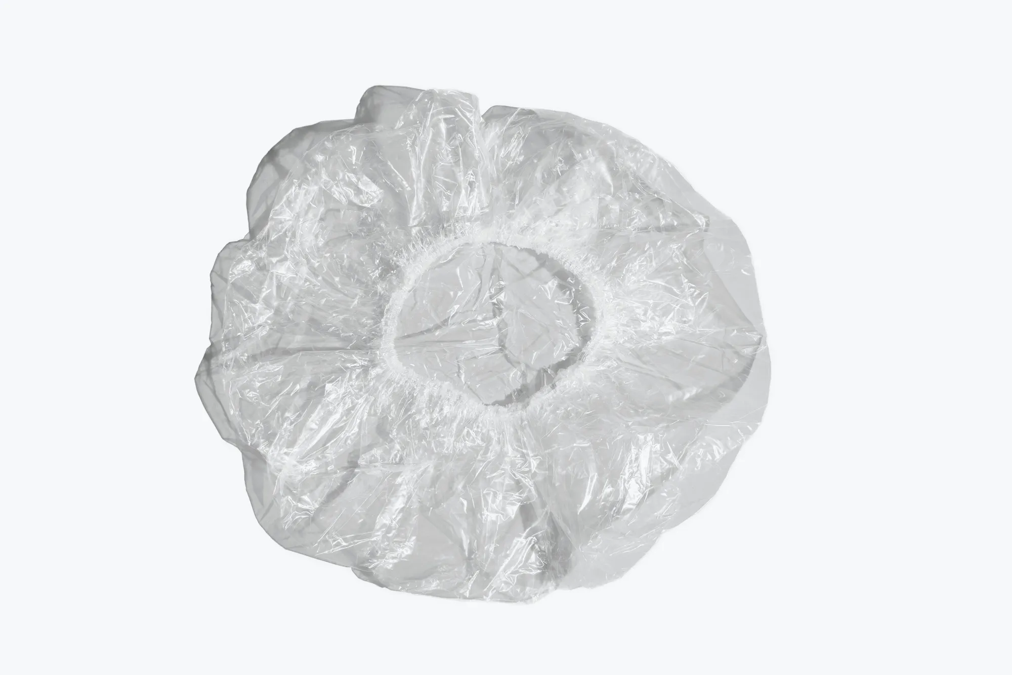 Bouffant Style Equipment Cover Clear (45cm)