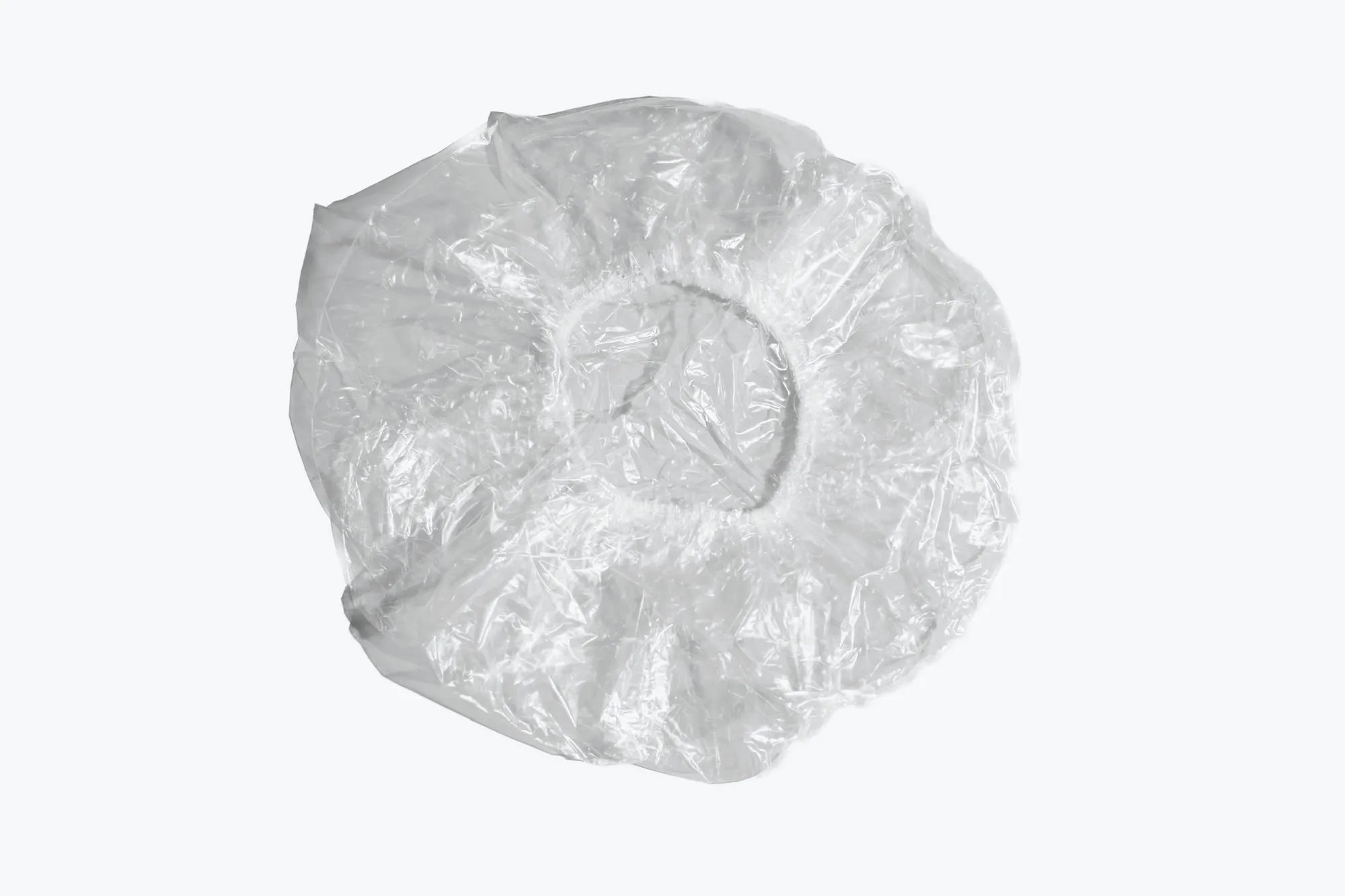 Bouffant Style Equipment Cover Clear (45cm)