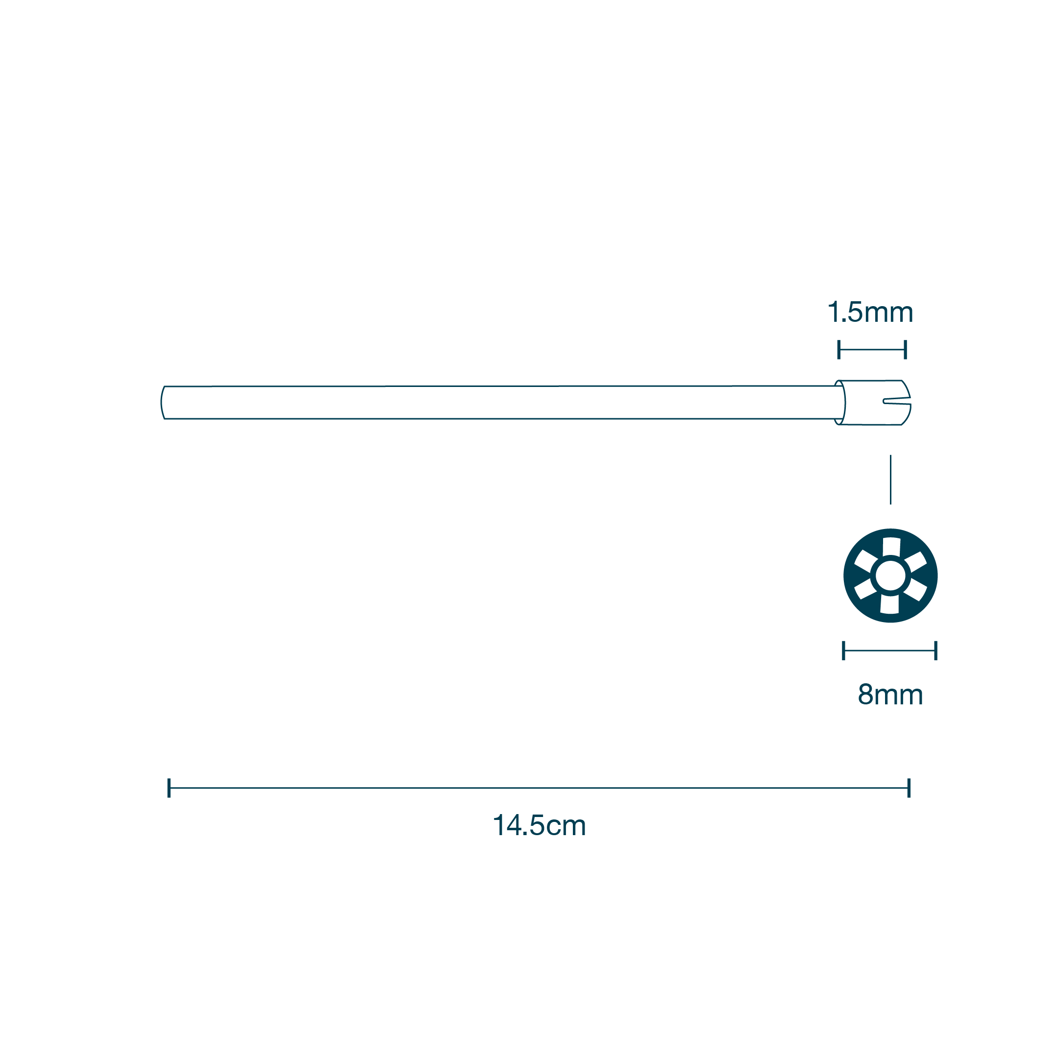 Saliva Ejector Low Volume diagram