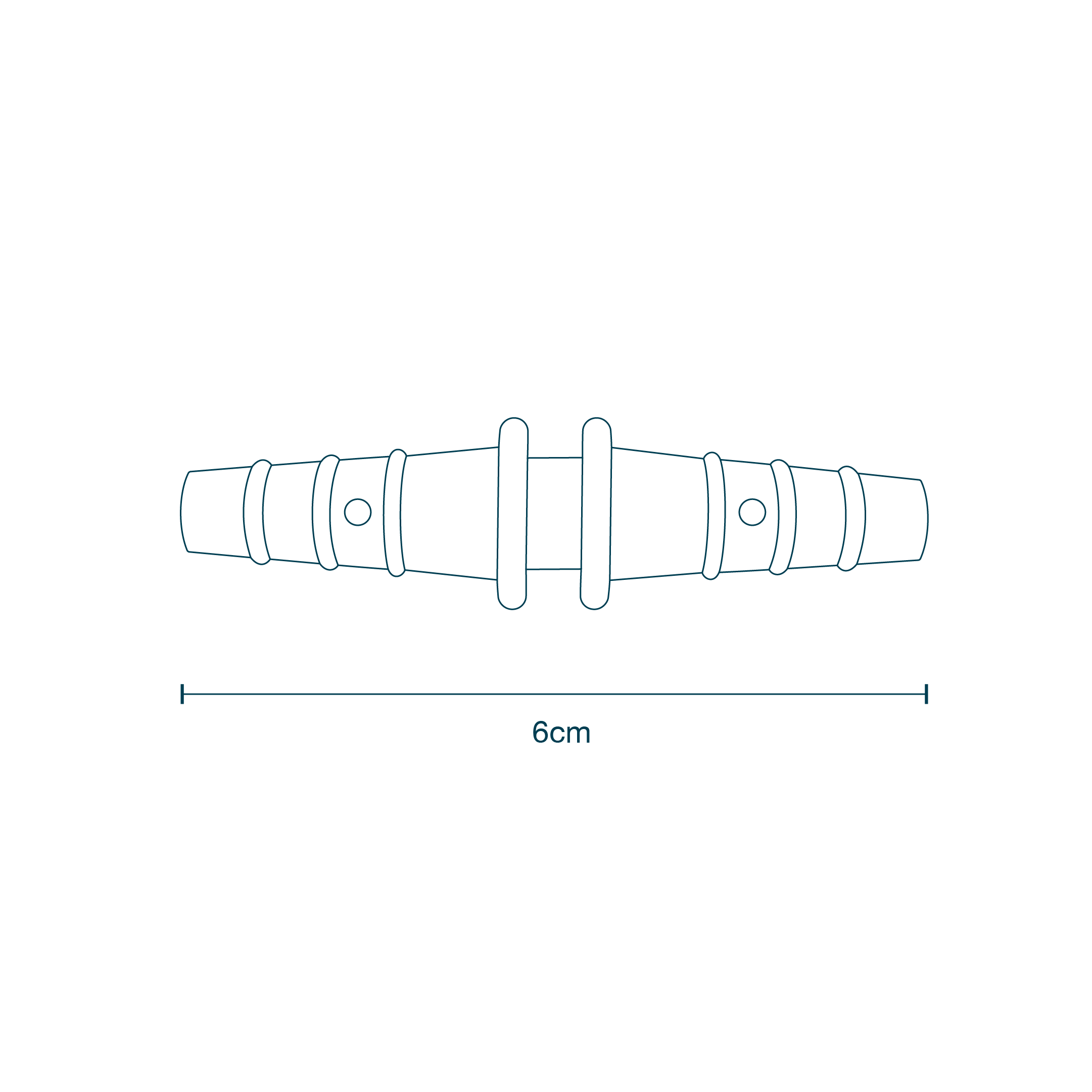Tubing Adaptor/Connector diagram