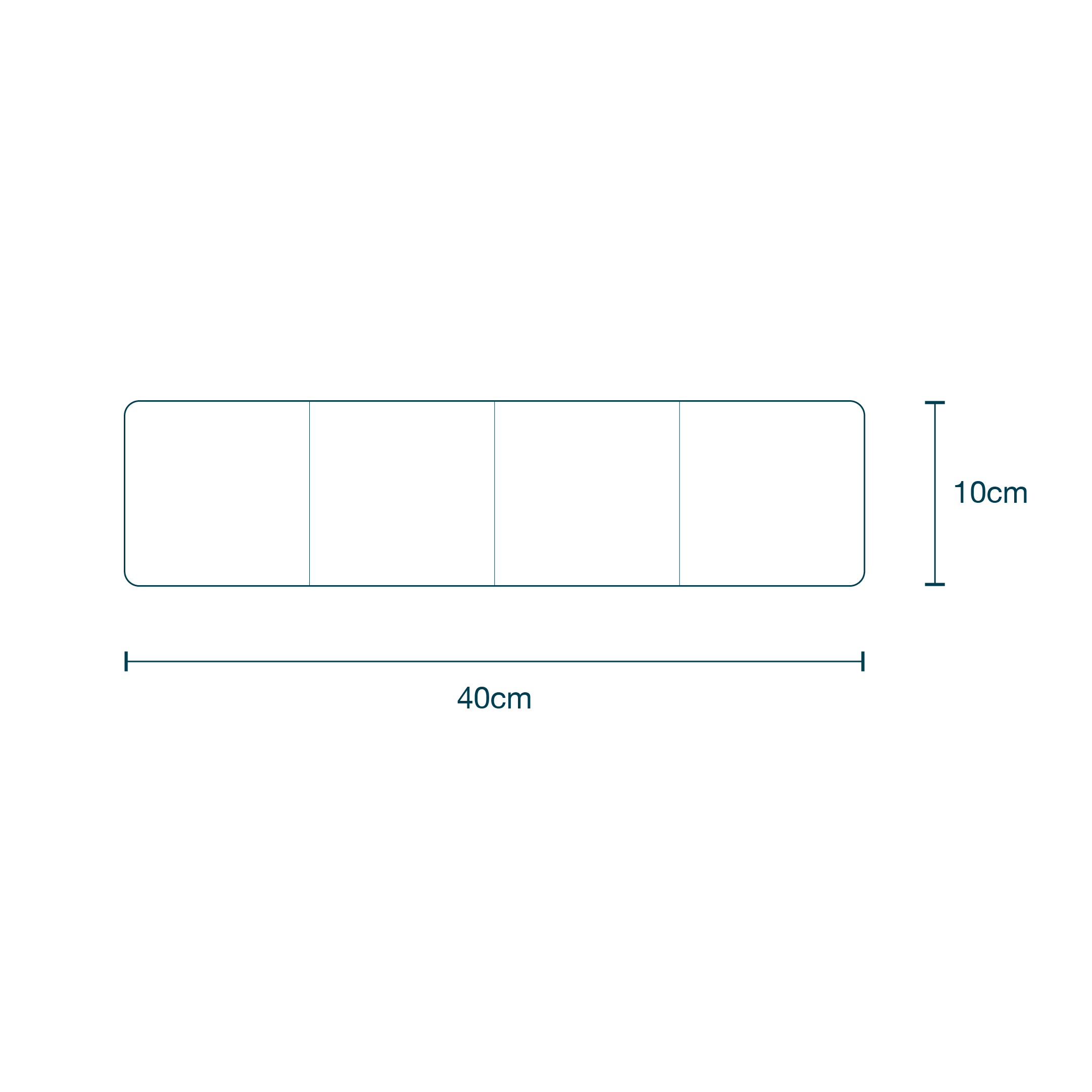 Gauze 8ply (10 x 10cm) diagram