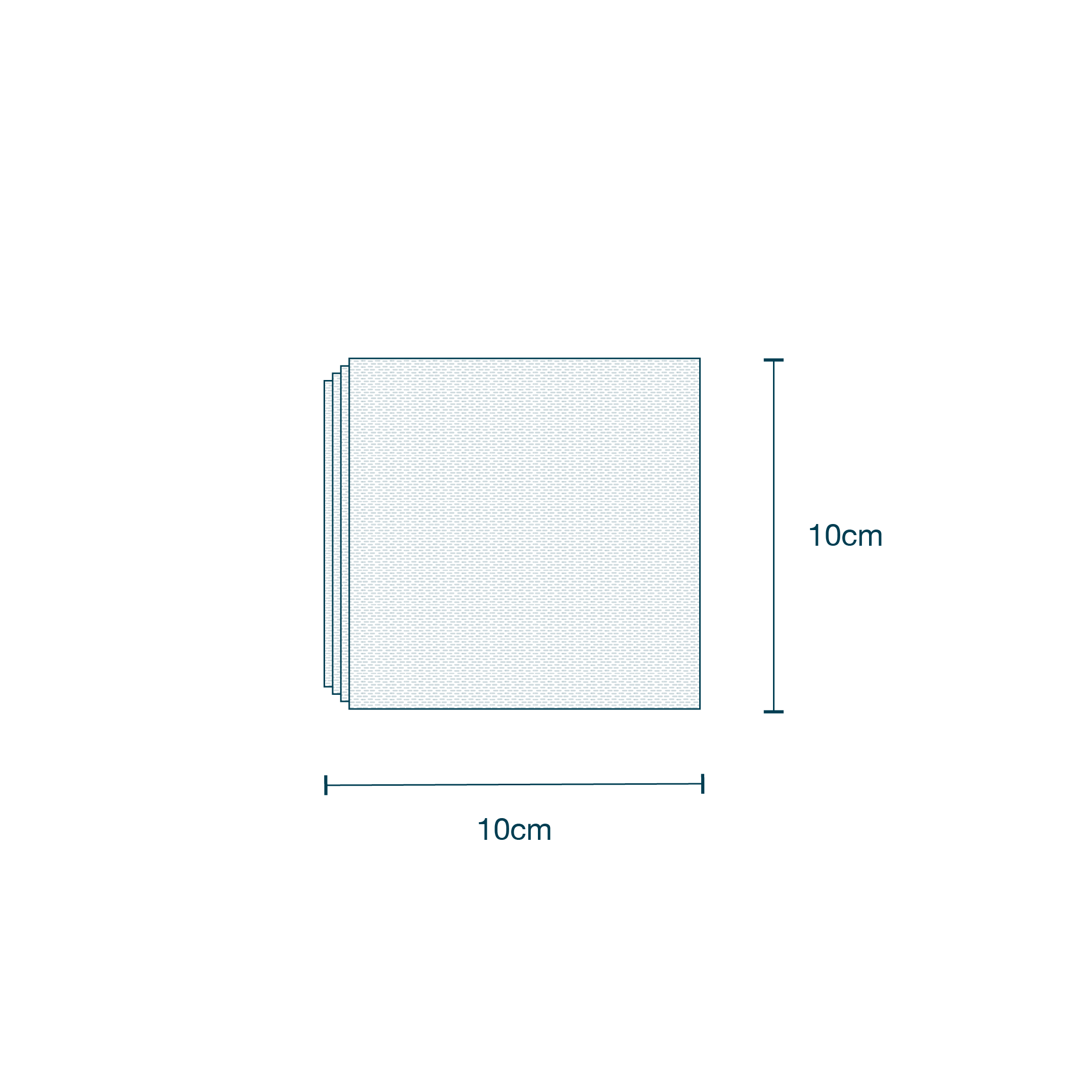 Non-Woven Swab (10 x 10cm) diagram
