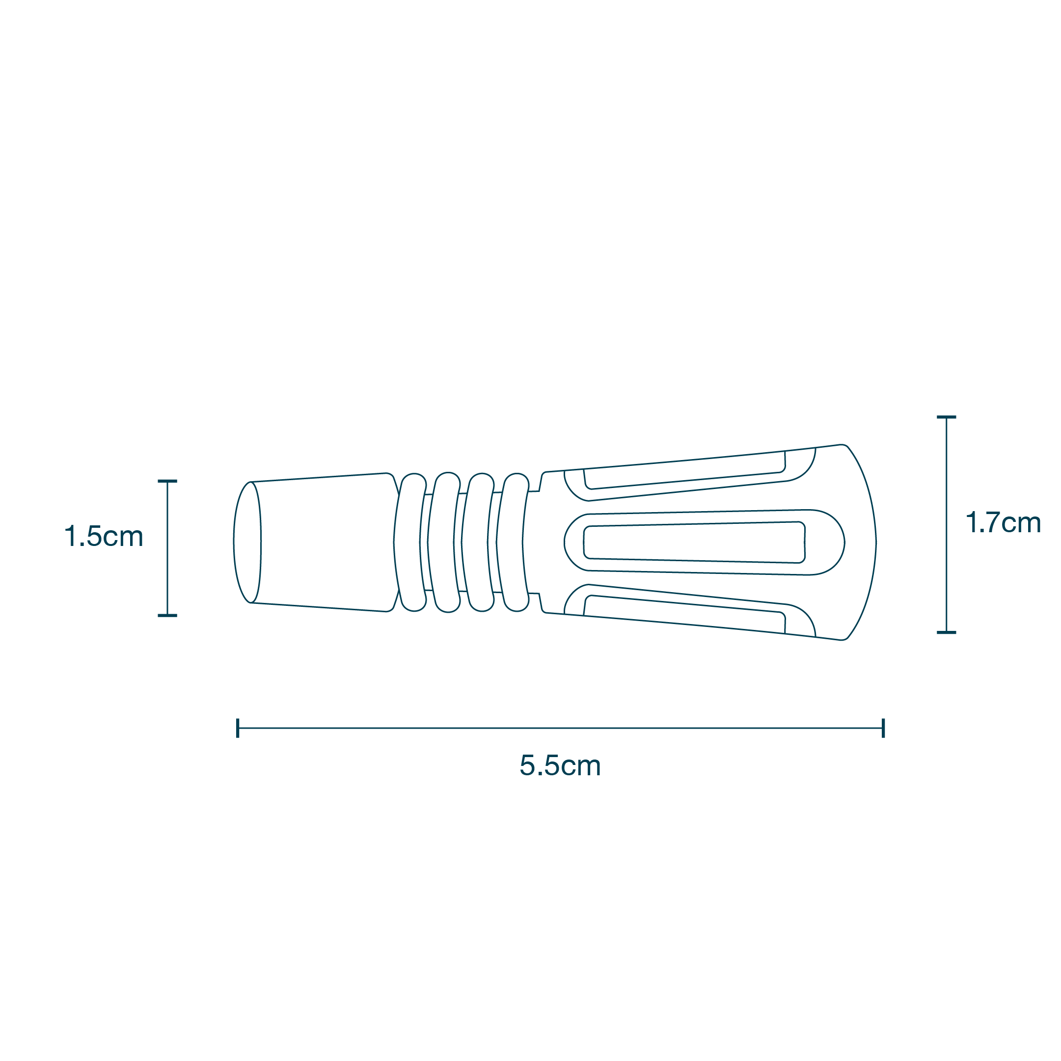 Suction Tube with Connectors (2.5m) diagram