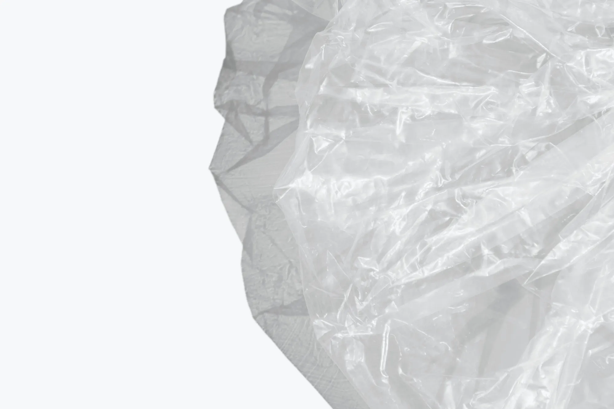 Bouffant Style Equipment Cover Clear (55cm)