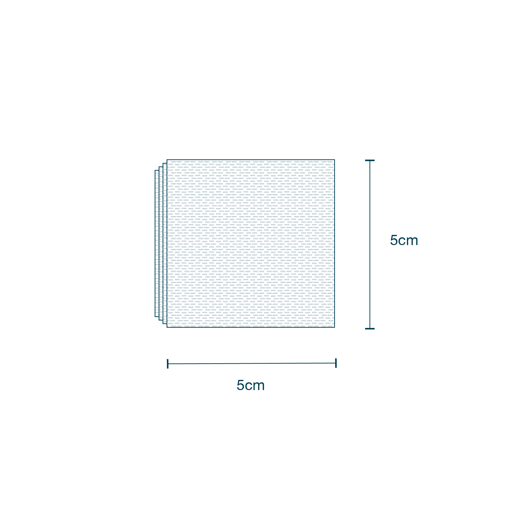 Non-Woven Swab 4ply (5 x 5cm) diagram