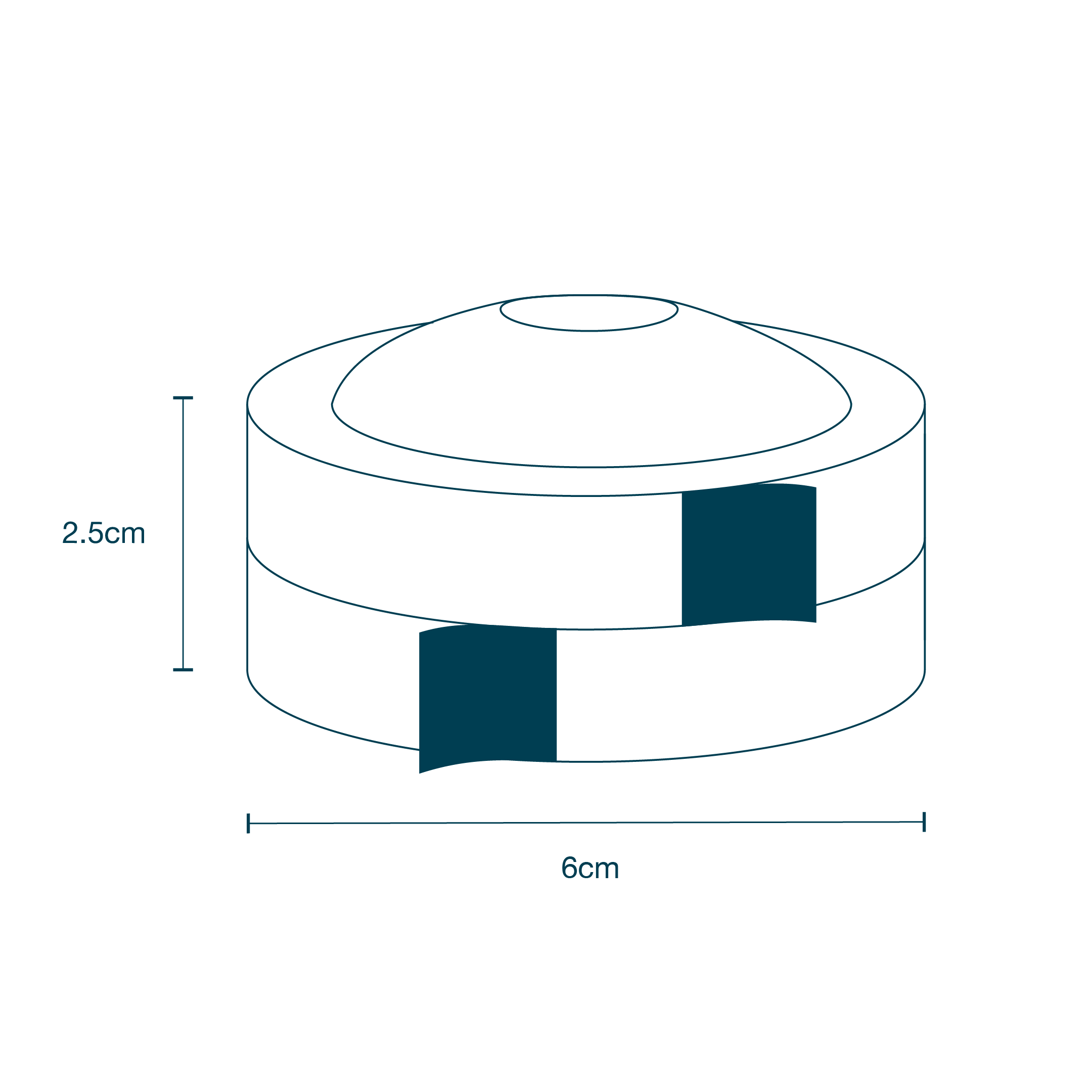 Quick Drill Sleeve with Applicator (150 x 9.5cm) diagram