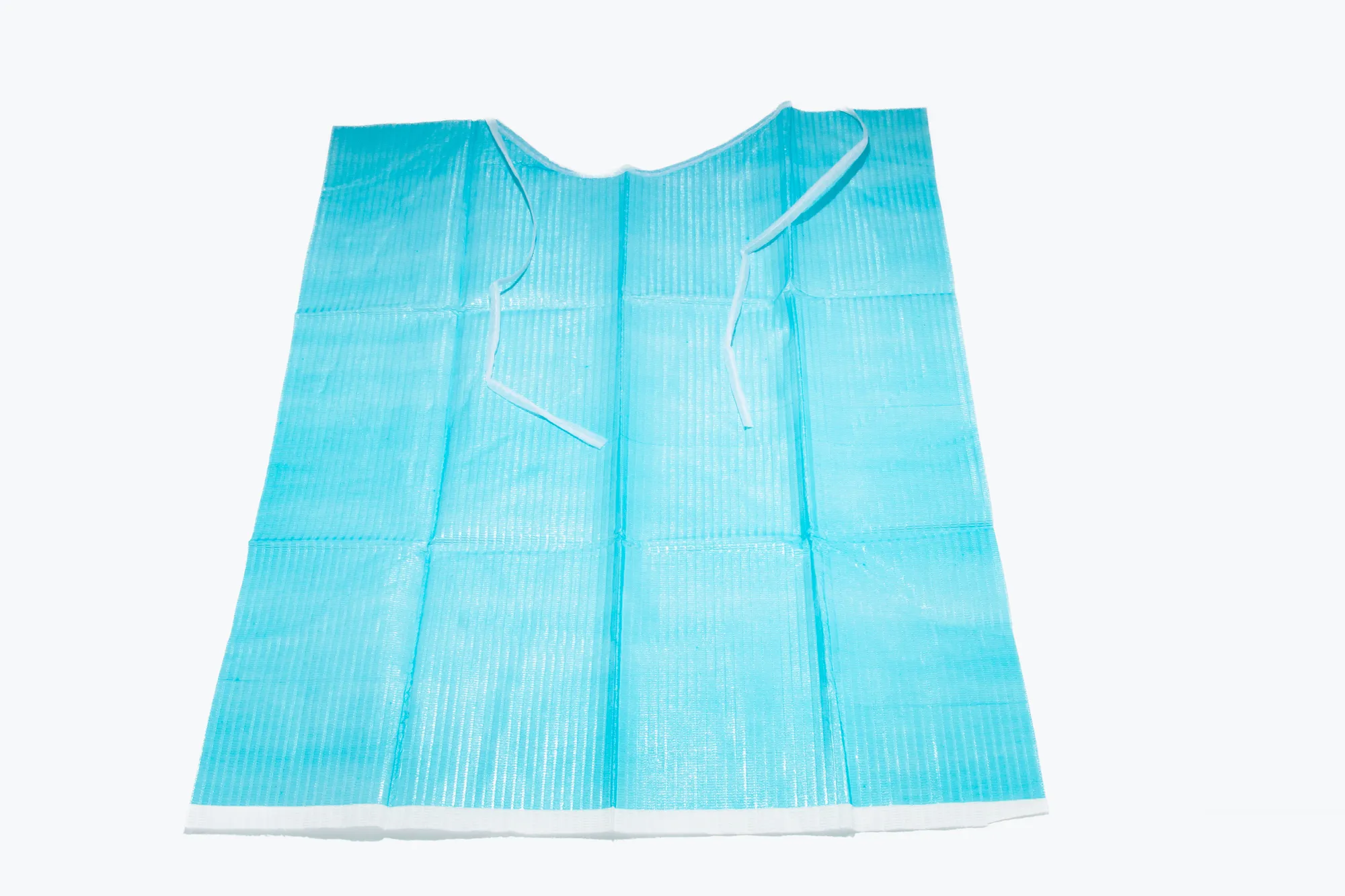 Patient Bib with Ties 3-Ply (44.5 x 44.5cm)