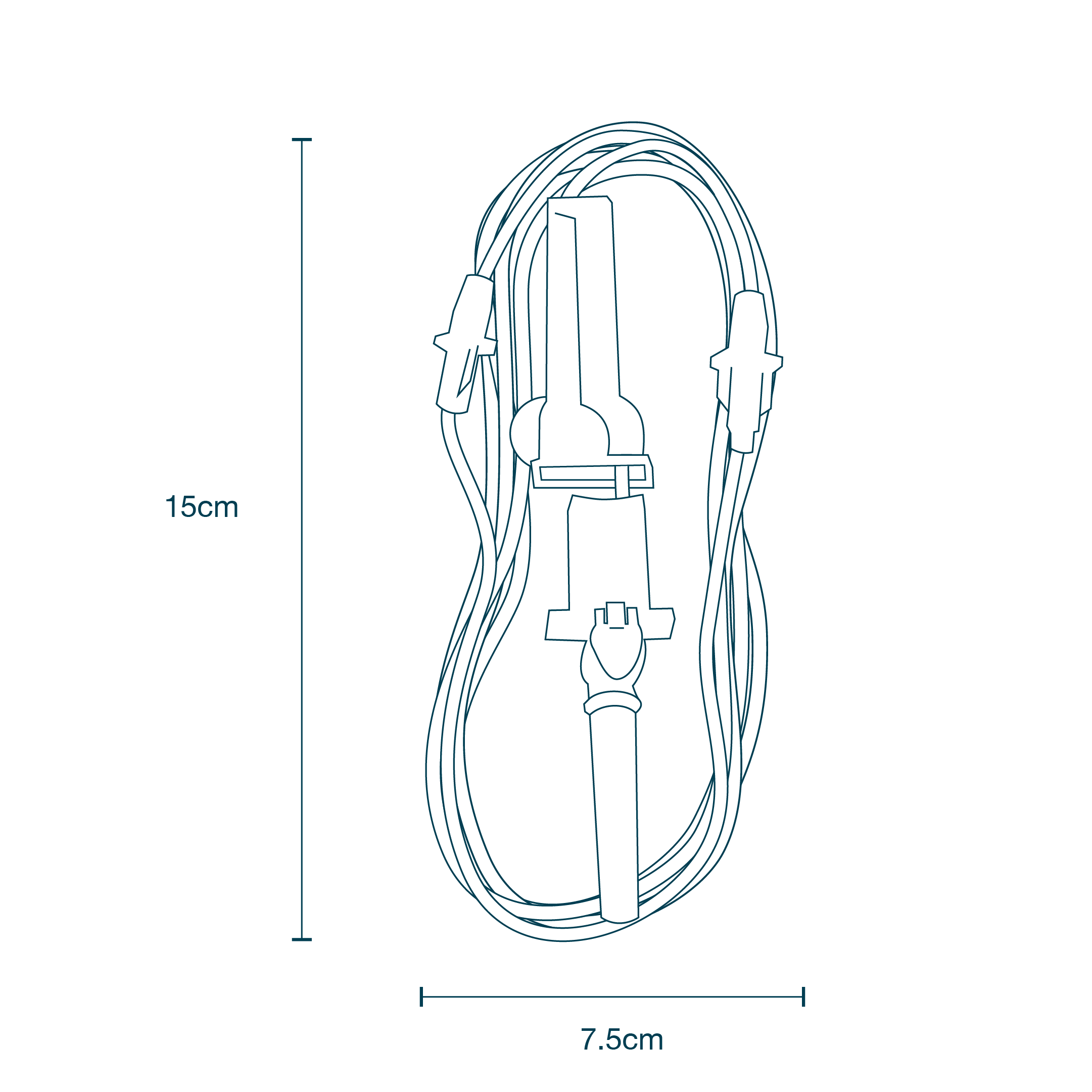 Irrigation Tubing Set A diagram