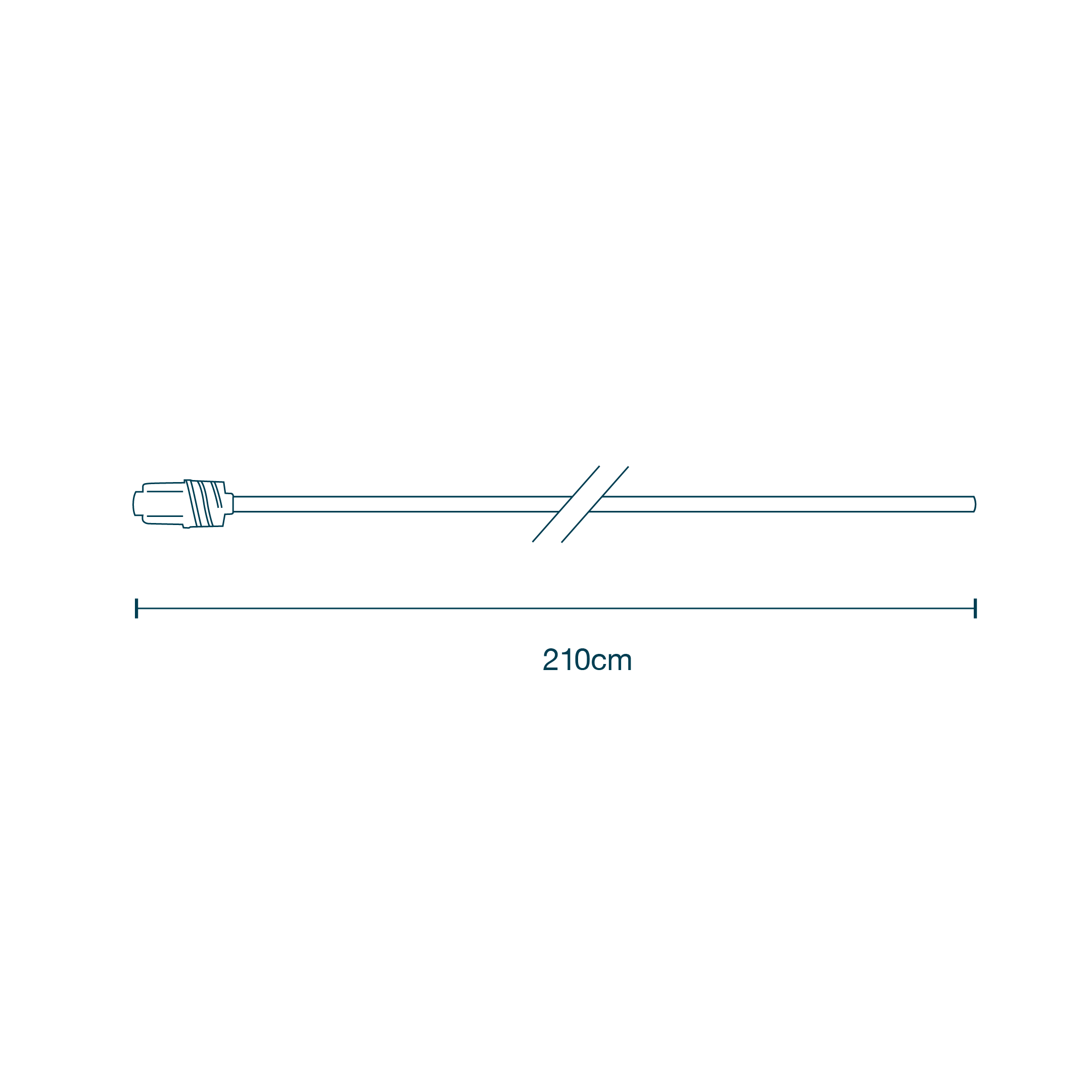 Irrigation Tubing | Set BW | Wide Irrigation Attachment diagram
