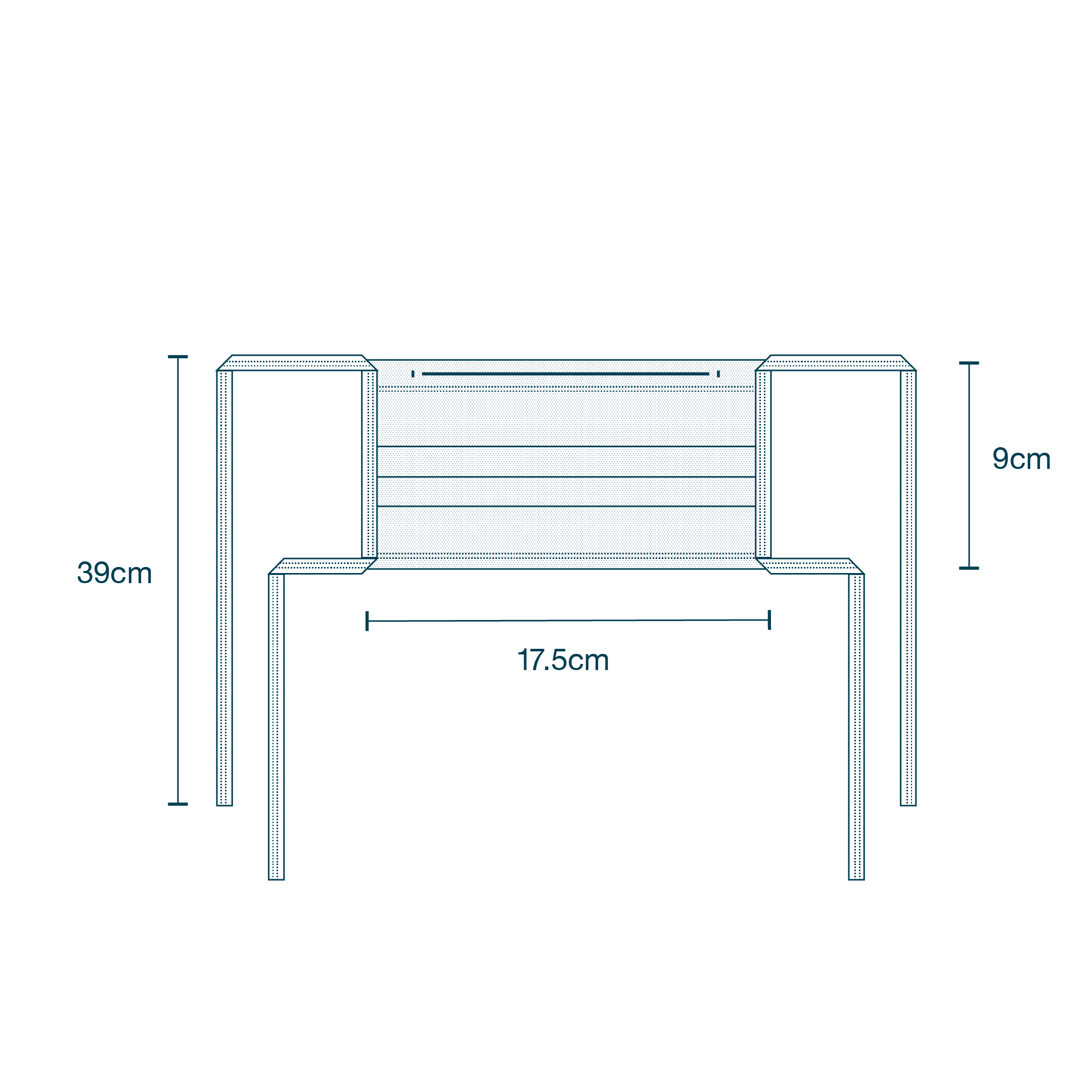 Face Mask with Ties Level 2/Type IIR diagram