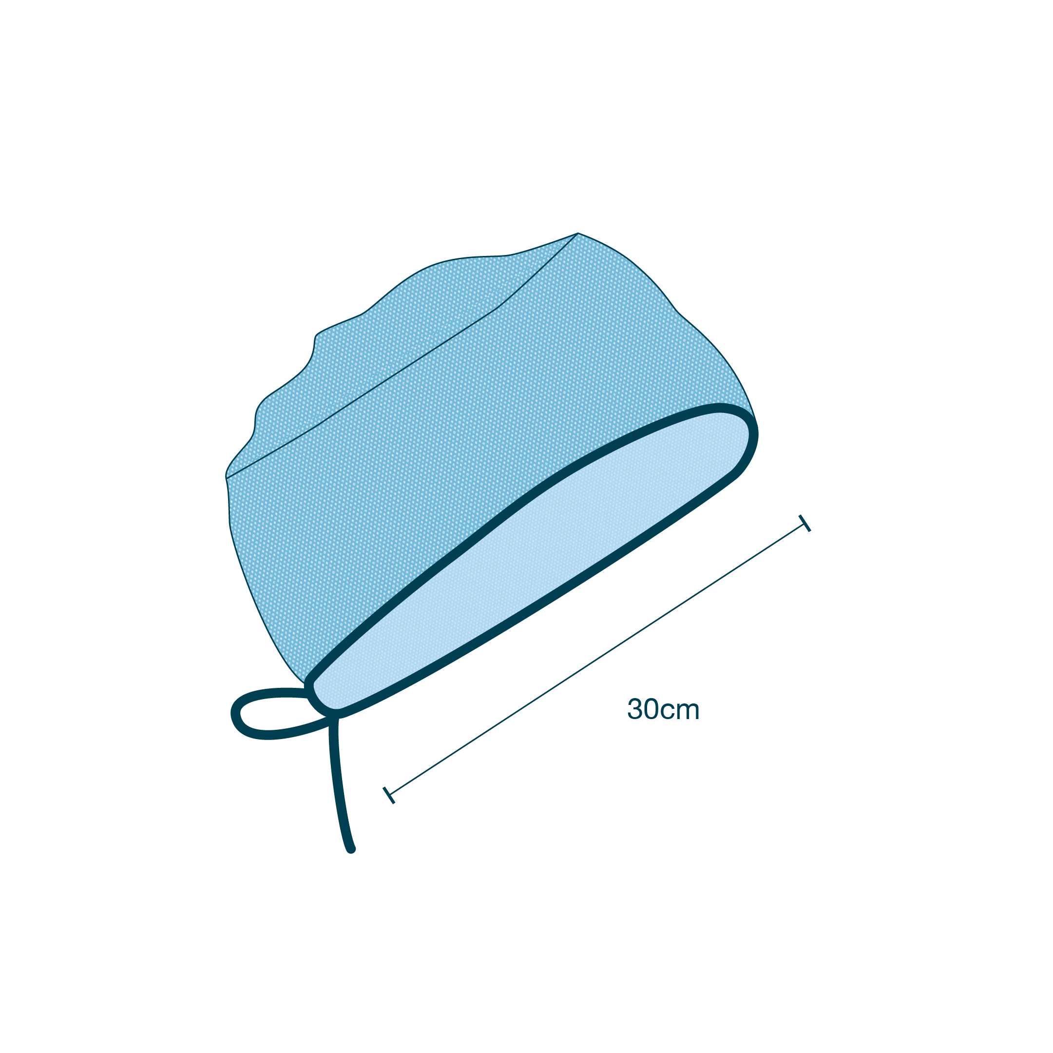 Tie Back Head Cover diagram