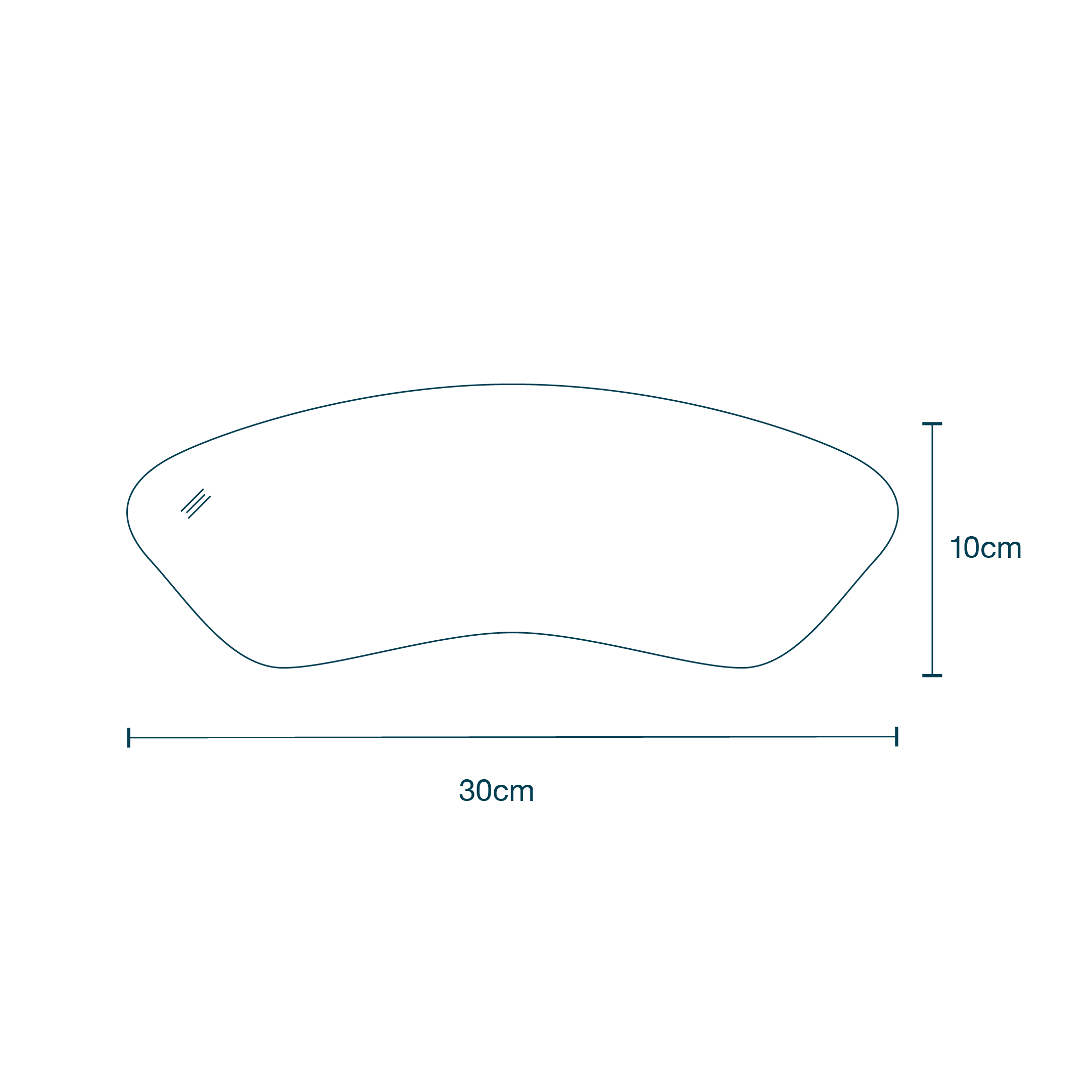 Face Mask with Ear Loops and Eyeshield diagram