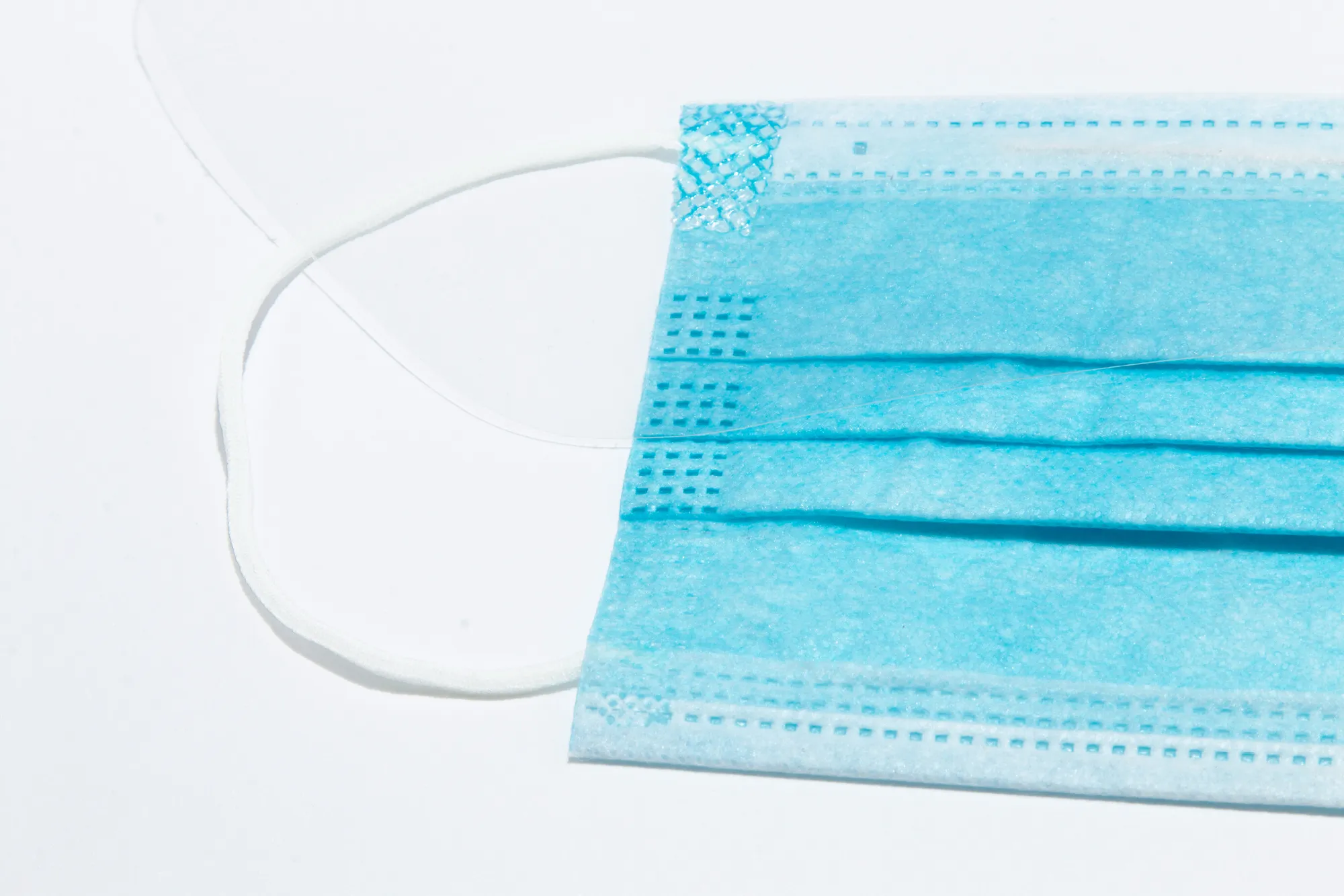Face Mask with Ear Loops and Eyeshield