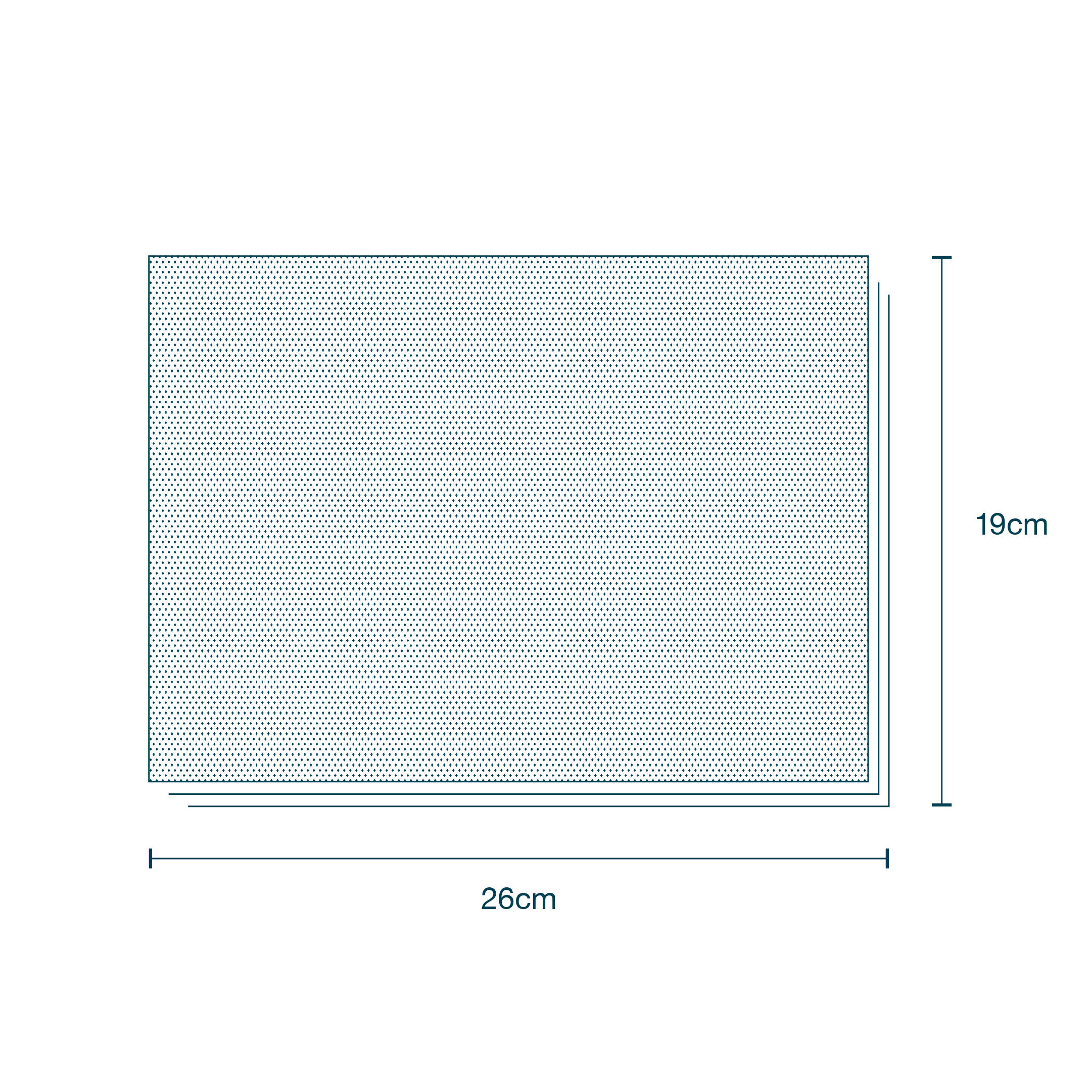 Surgical Drape SMS (150 x 150cm) diagram