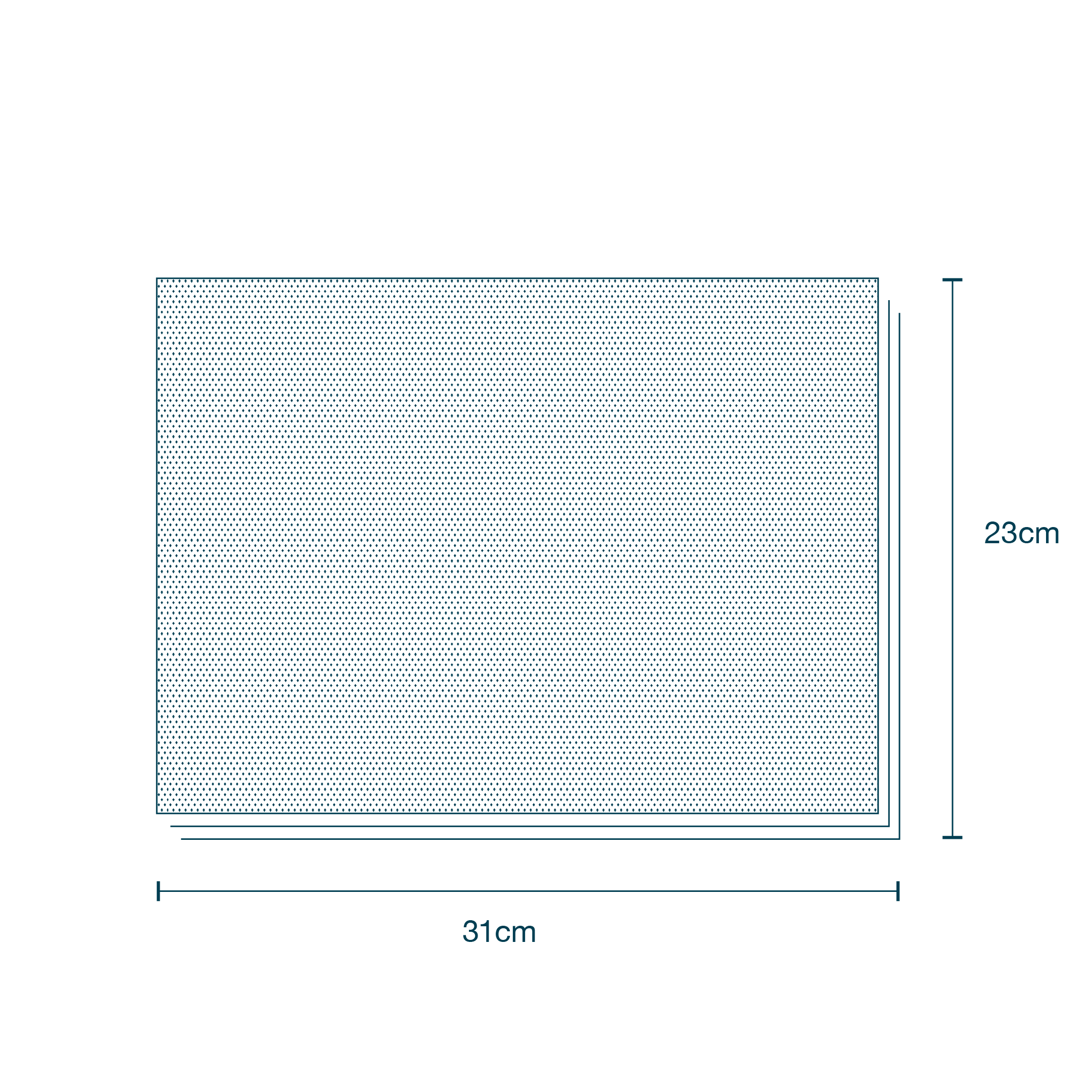 Surgical Drape SMS (90 x 90cm) diagram