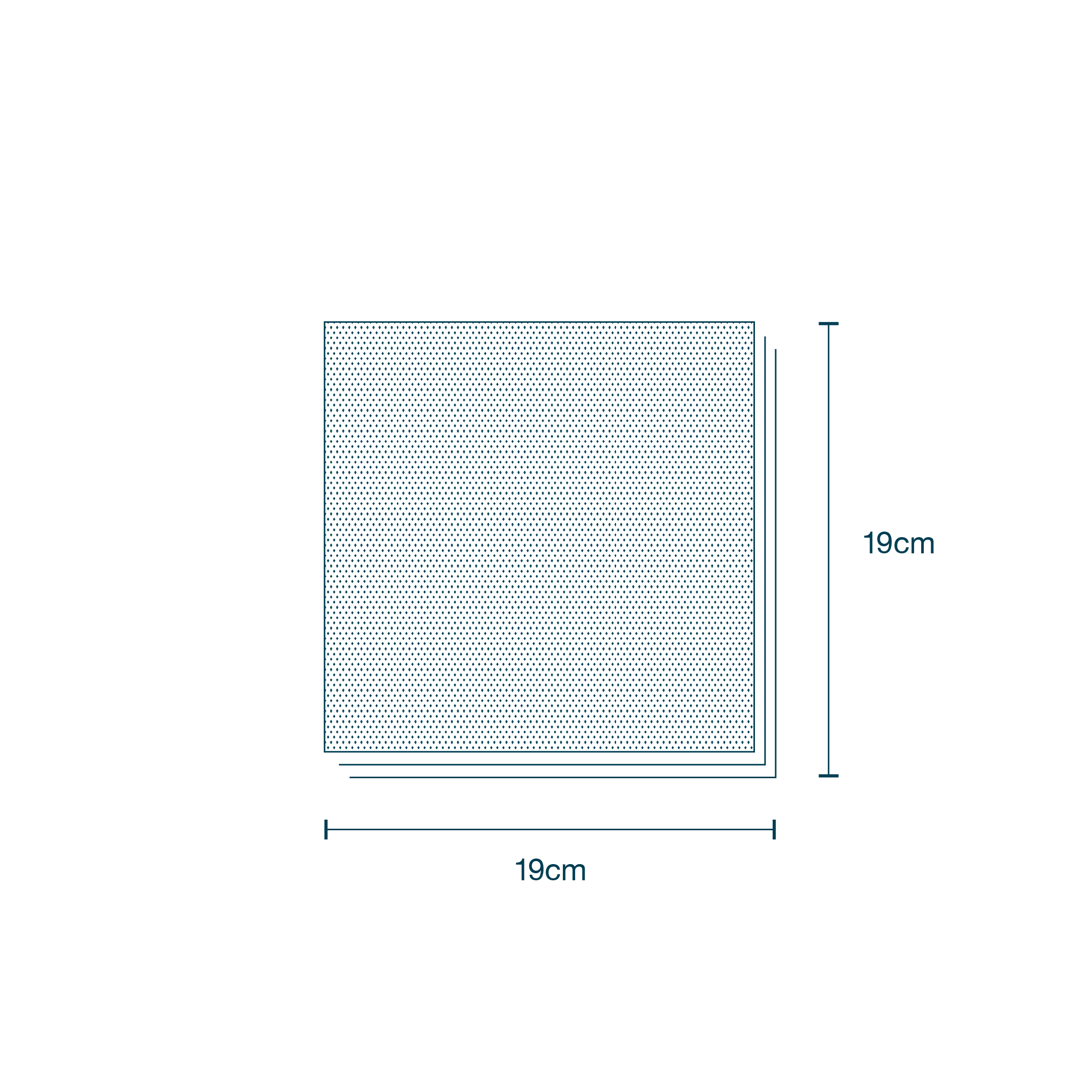 Surgical Drape SMS (60 x 60cm) diagram