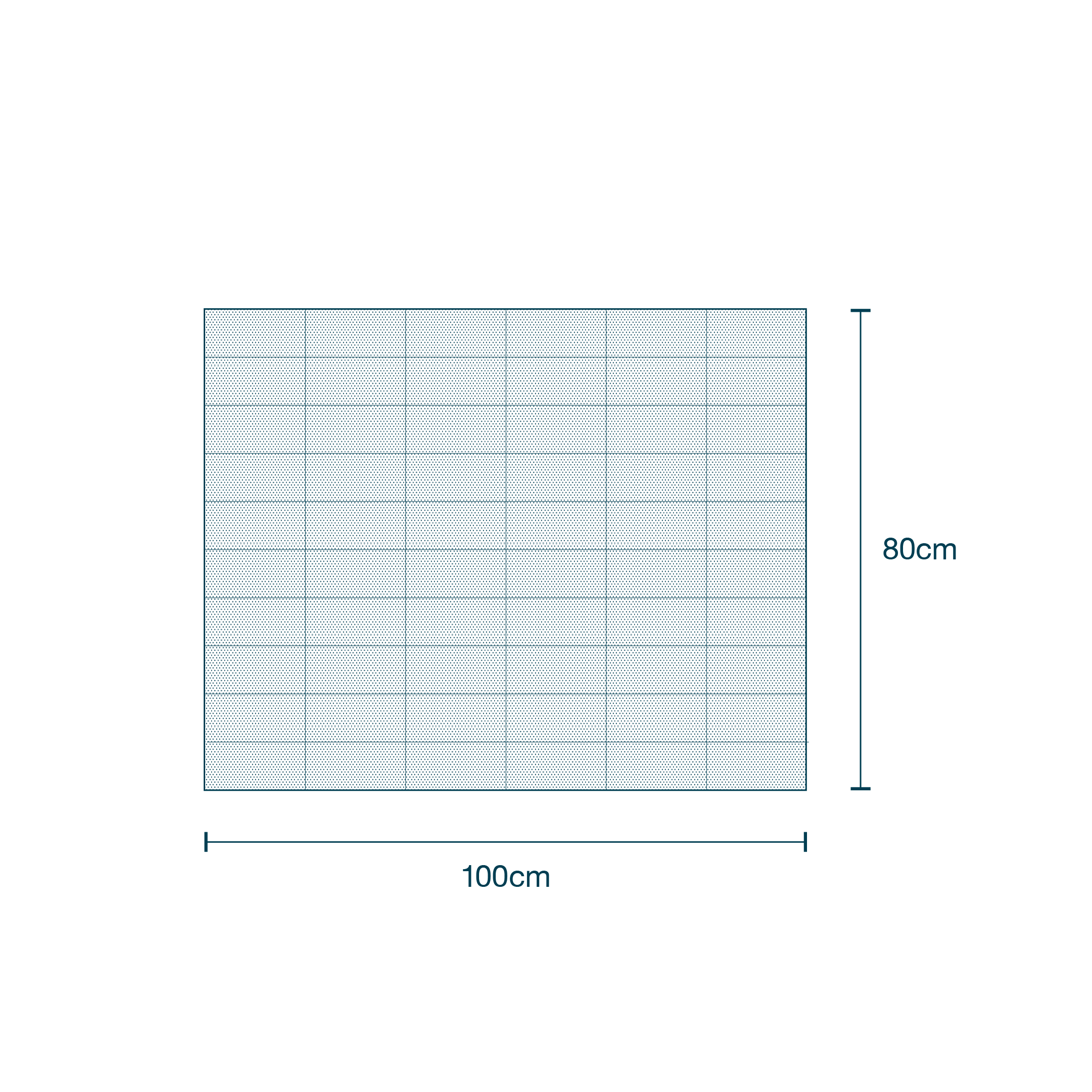 Surgical Drape SMS (100 x 80cm) diagram