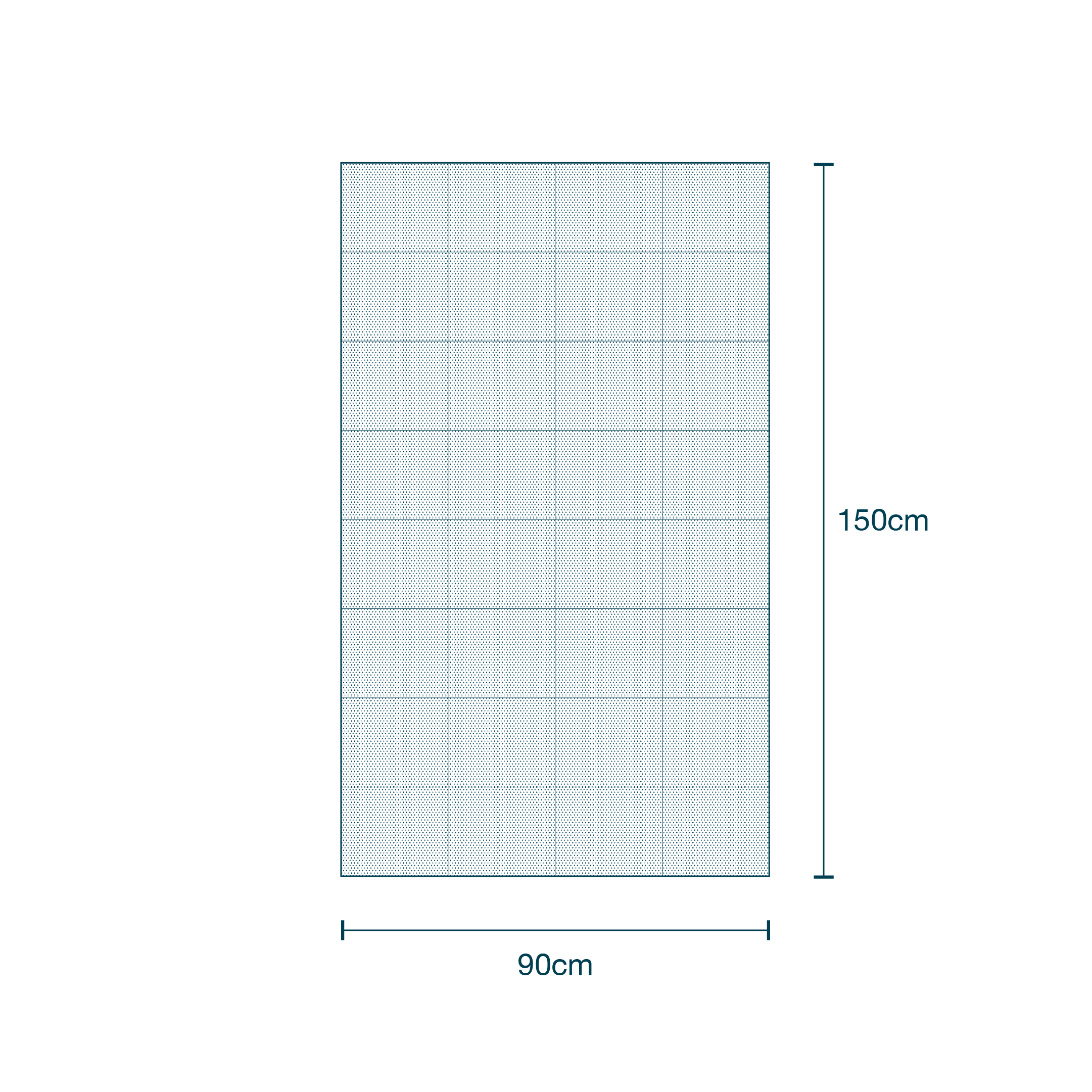 Surgical Drape SMS (90 x 150cm) diagram