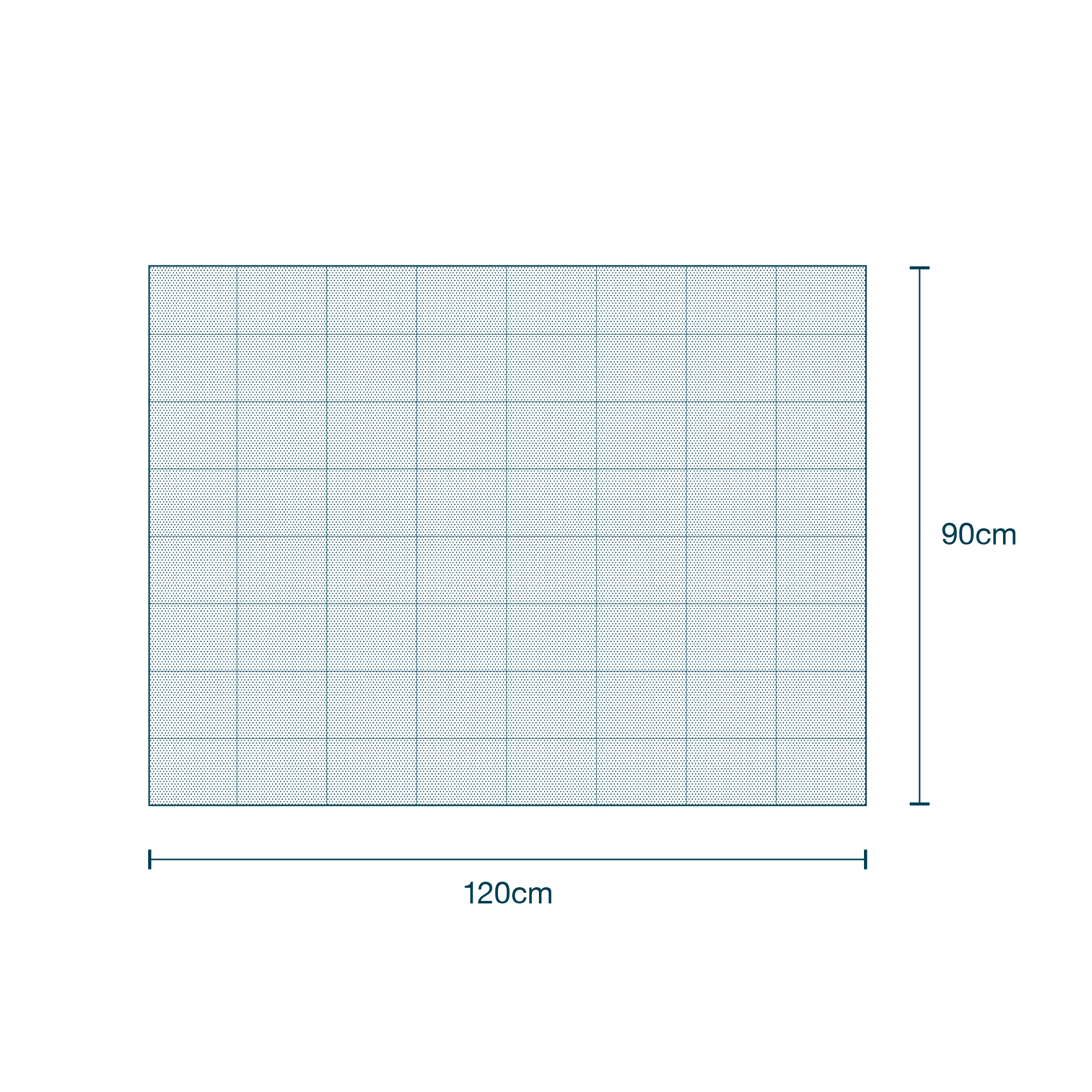 Surgical Drape Impervious (90 x 120cm) diagram