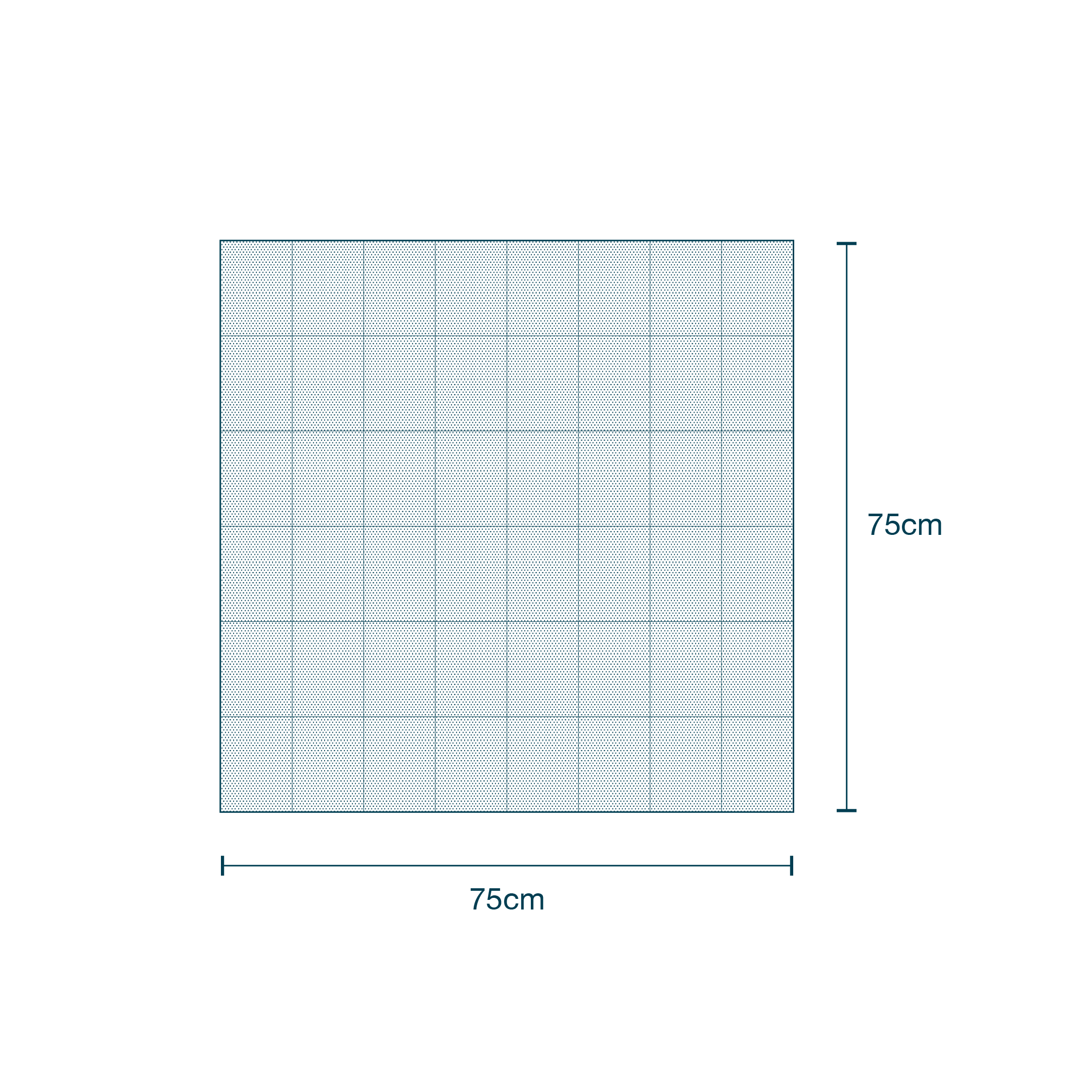Surgical Drape Impervious (75 x 75cm) diagram
