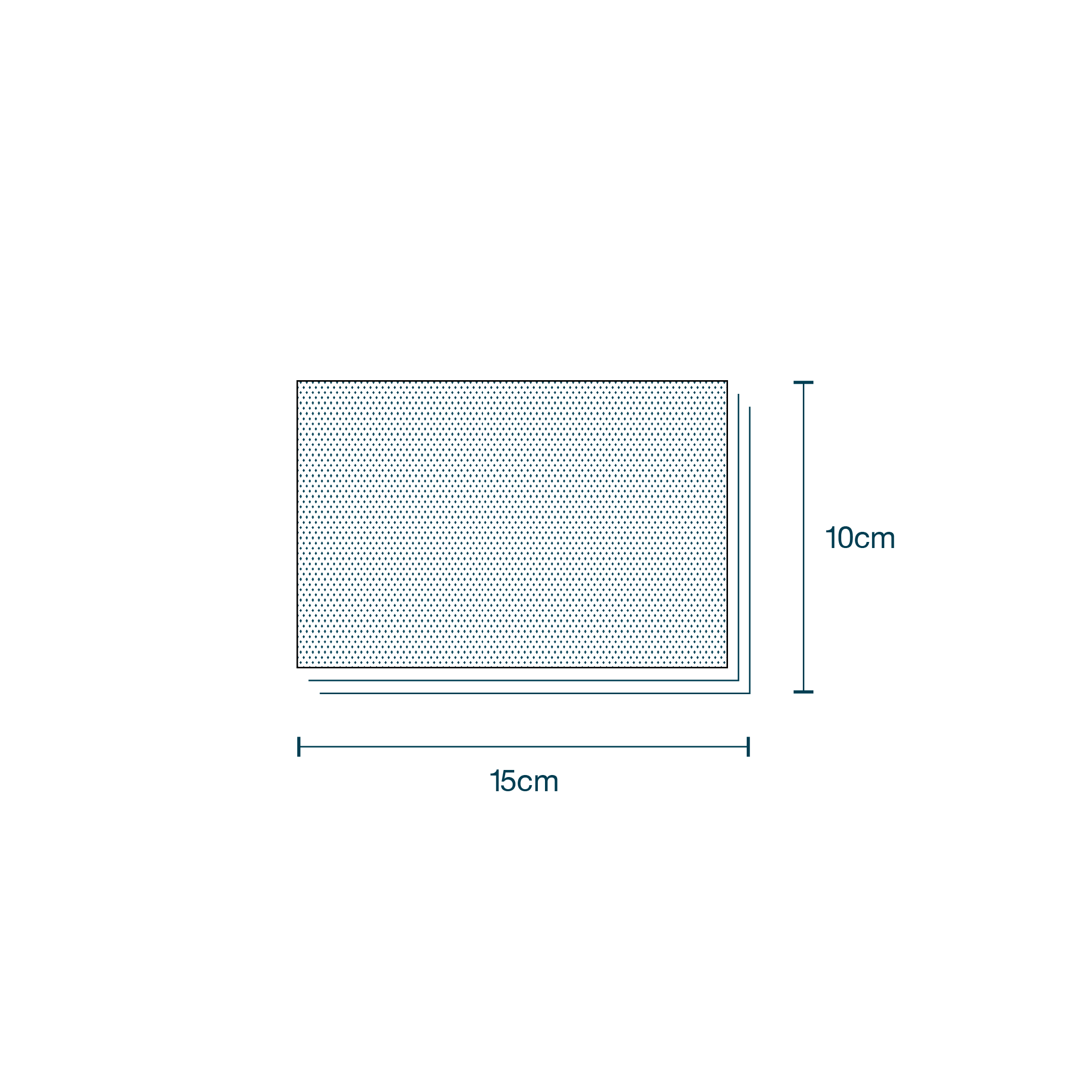Surgical Drape Impervious (75 x 90cm) diagram