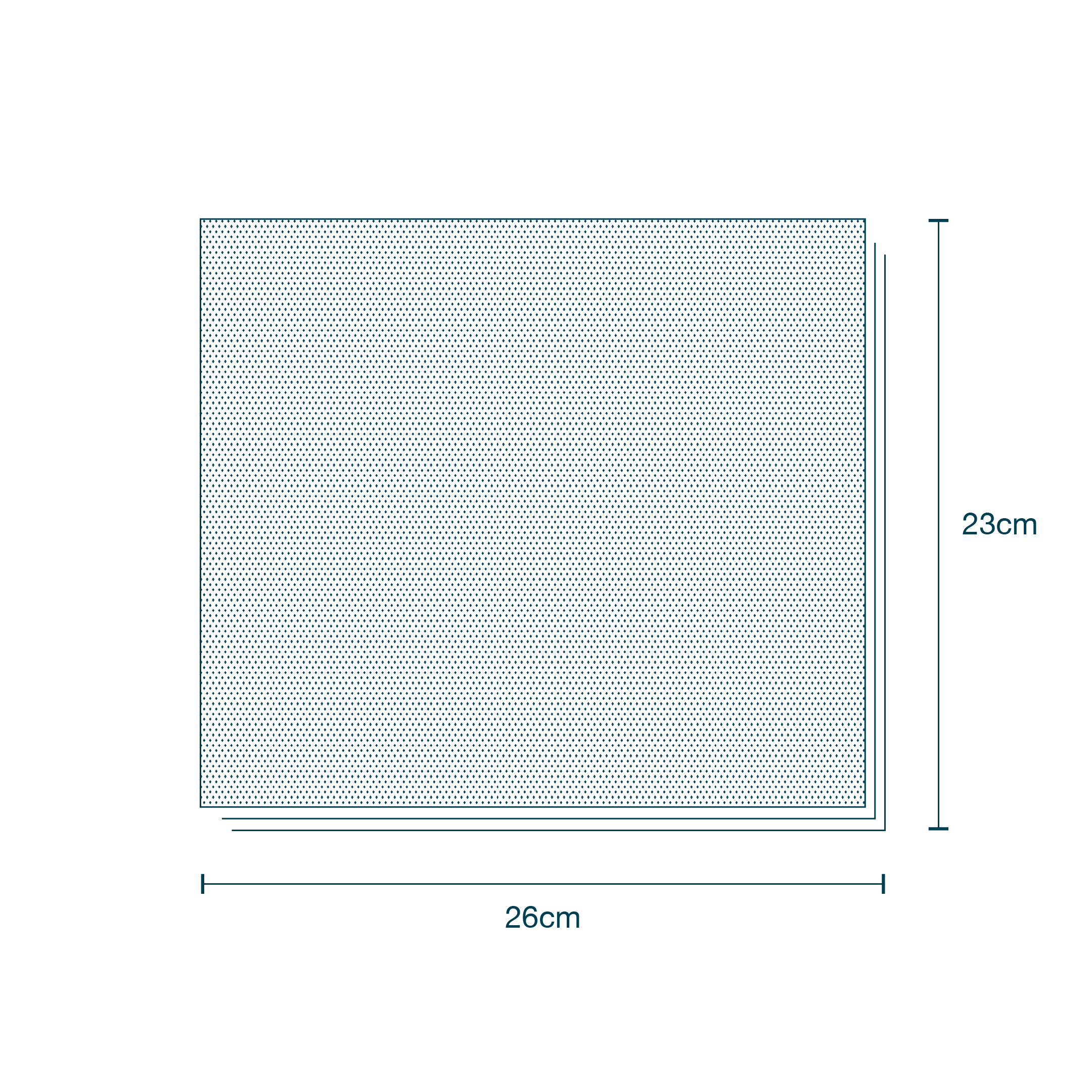 Surgical Drape Impervious (100 x 180cm) diagram