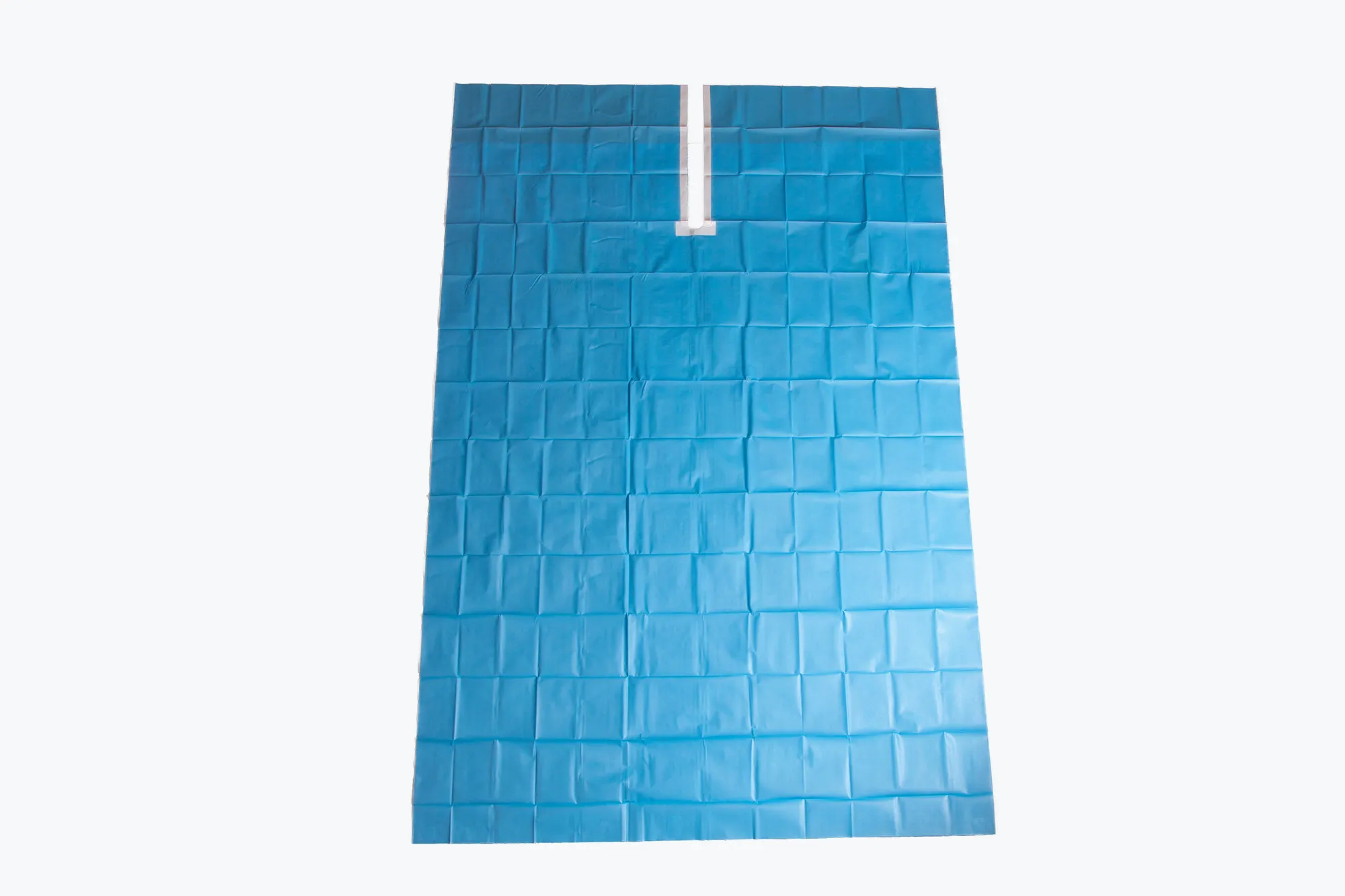 Patient Drape (180 x 270cm) with Adhesive U-split (5.5 x 60cm) + Tube Holders