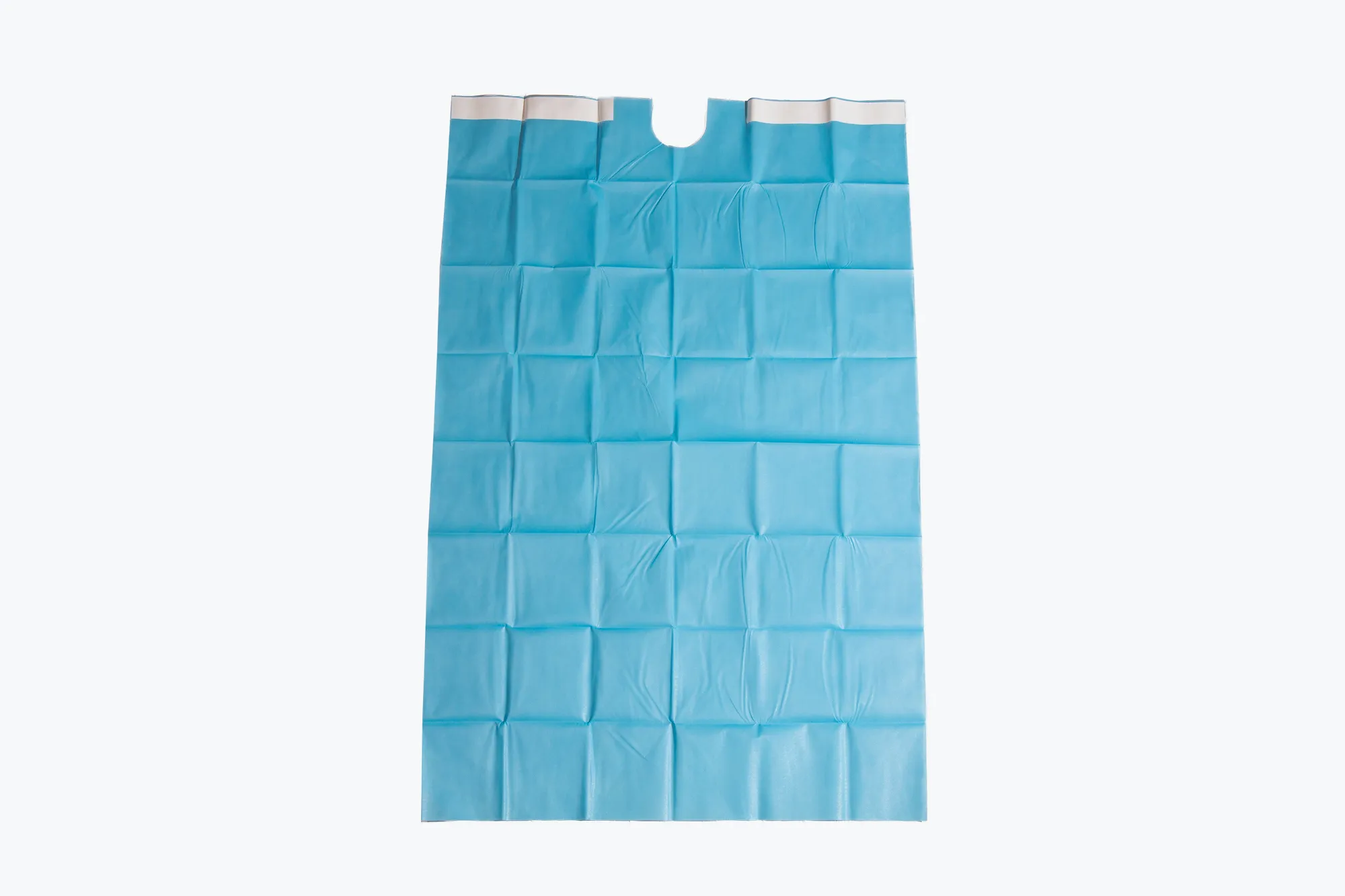 ¾ Patient Drape with Adhesive (100 x 150cm) & U-shape (12 x 11cm) + Tube Holders