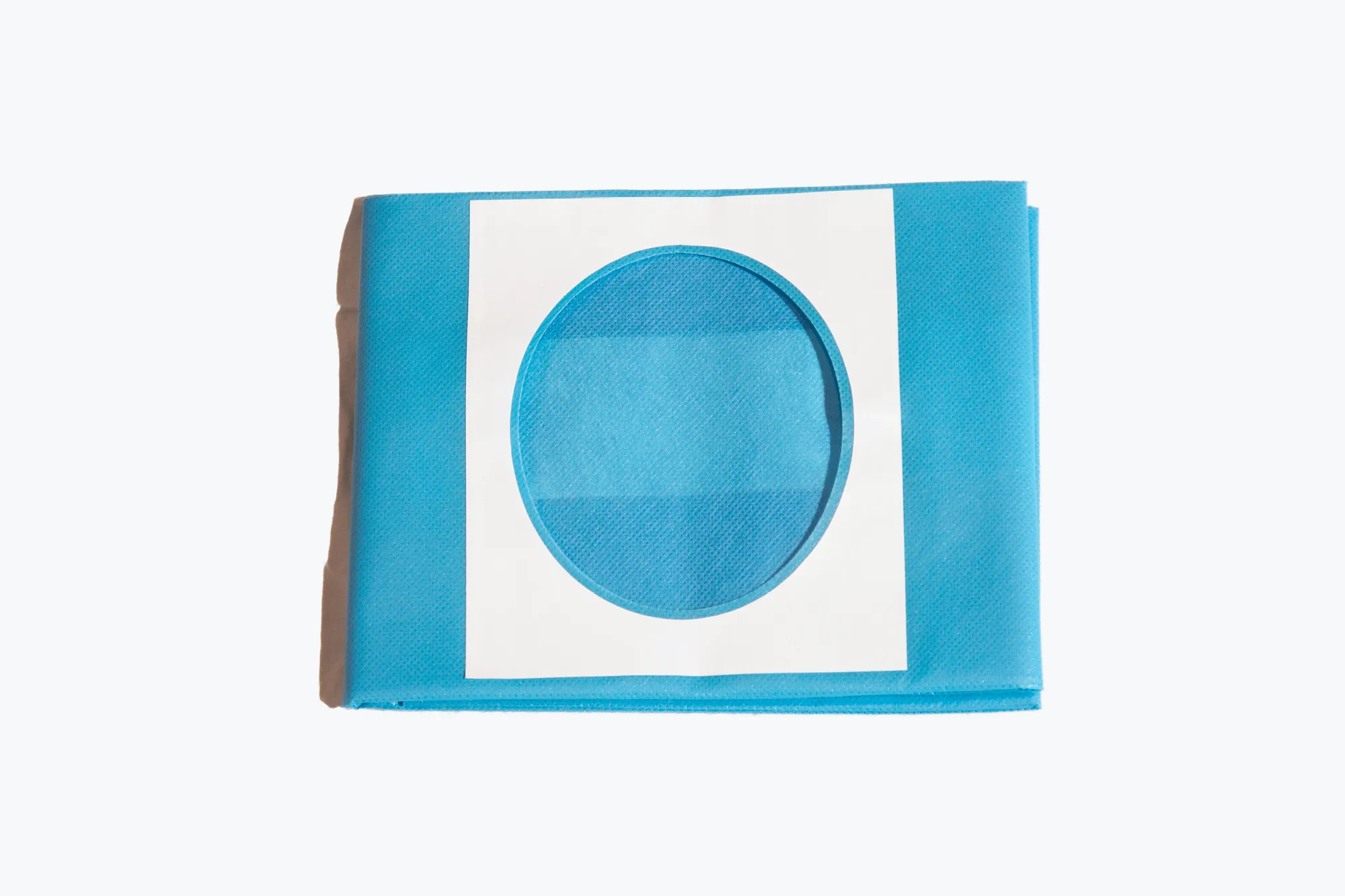 ½ Patient Drape (70 x 100cm) with Adhesive Oval Fenestration (10 x 12cm)