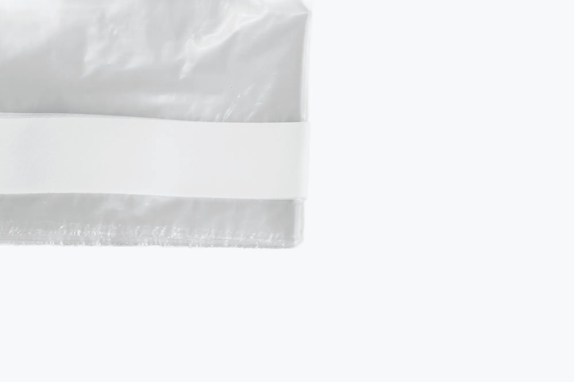 Clear Plastic Bracket Table Drape with Adhesive Strip (120 x 80cm)