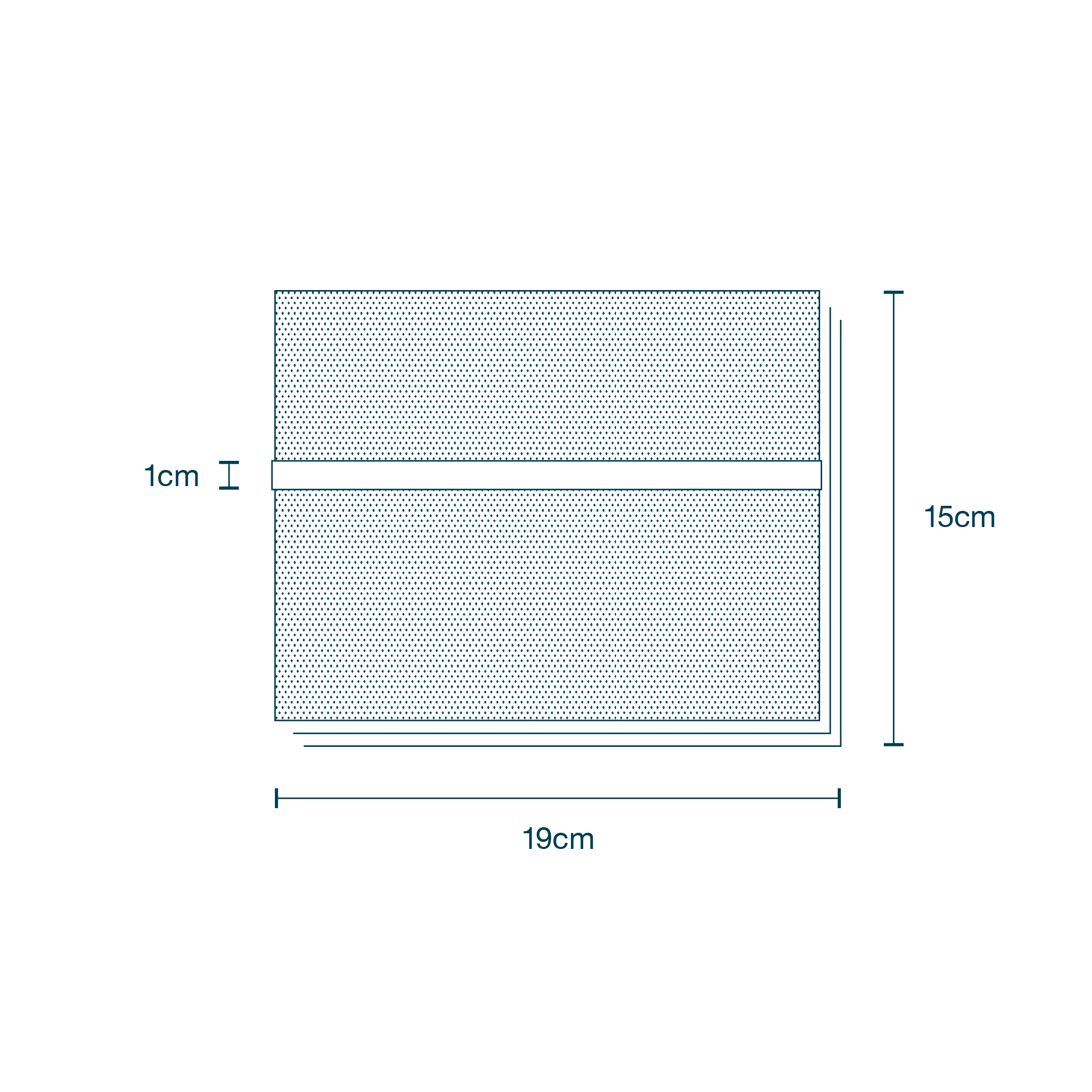 Surgical Drape SMS with Adhesive (49 x 75cm) diagram