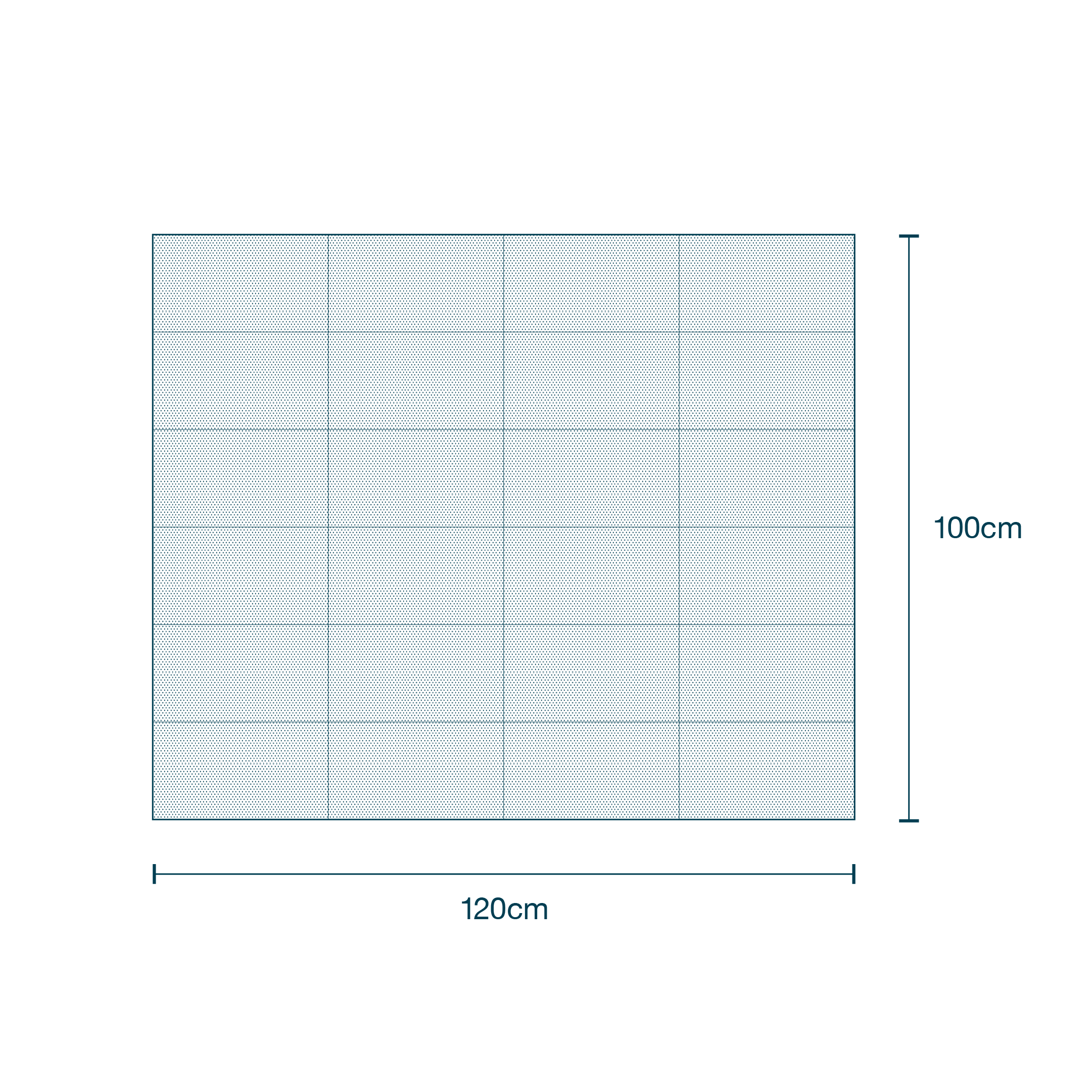 Surgical Drape SMS with Adhesive (120 x 100cm) diagram